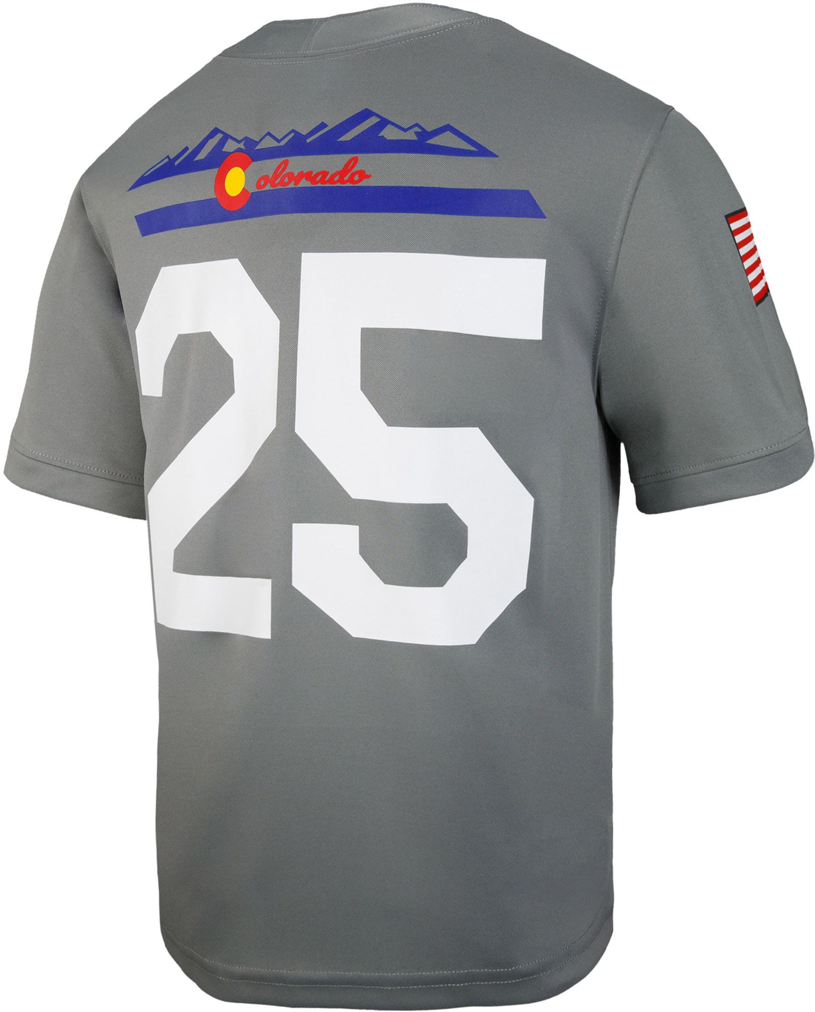 Nike Youth Air Force Falcons Dark Steel Grey Replica Home Football Jersey product image