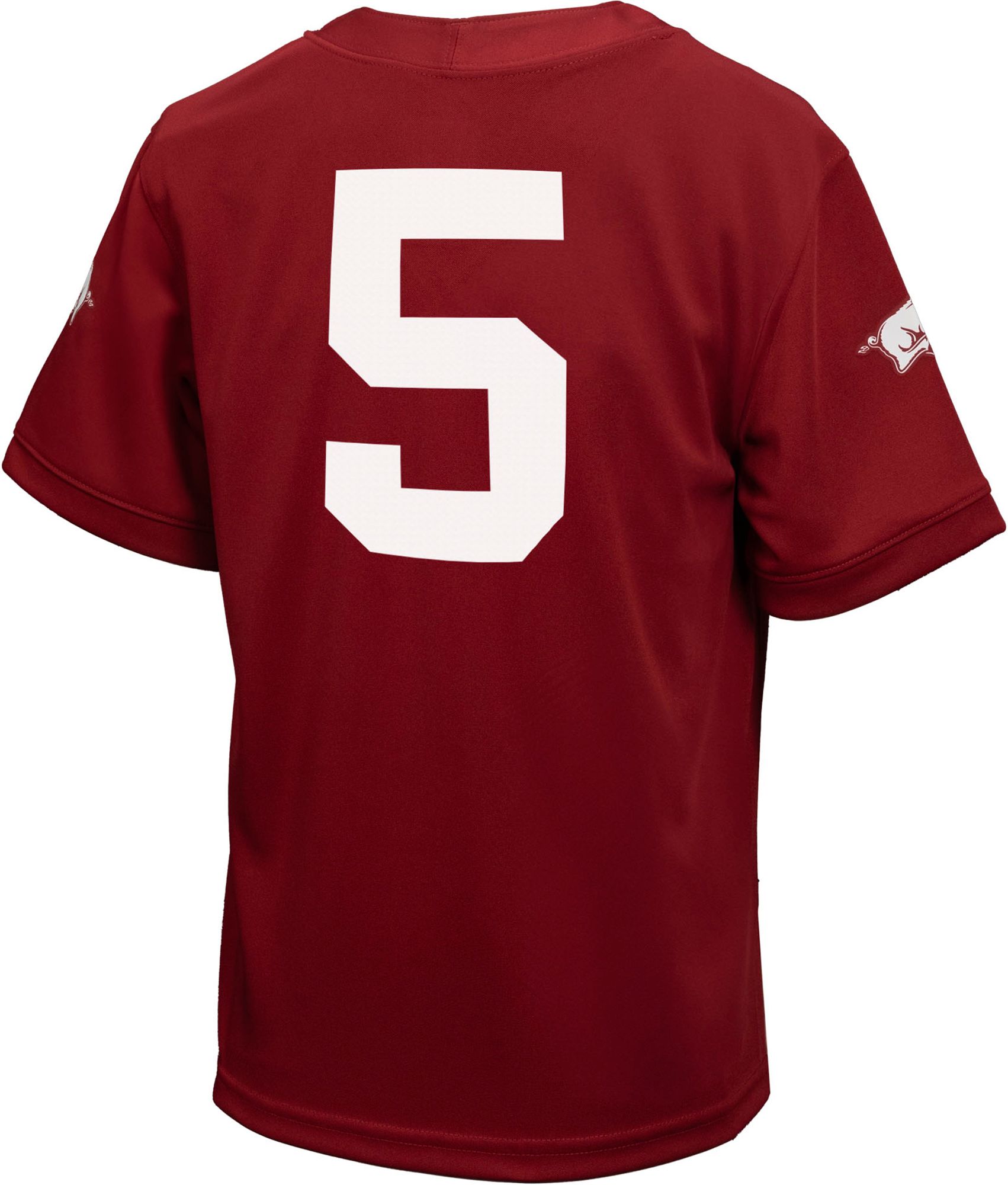 Nike Youth Arkansas Razorbacks #5 Cardinal Replica Football Jersey product image