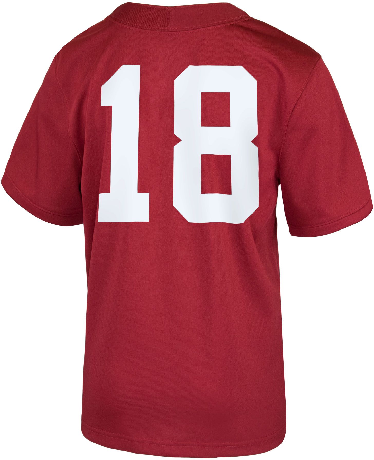 Nike Youth Alabama Crimson Tide #18 Crimson Game Football Jersey product image