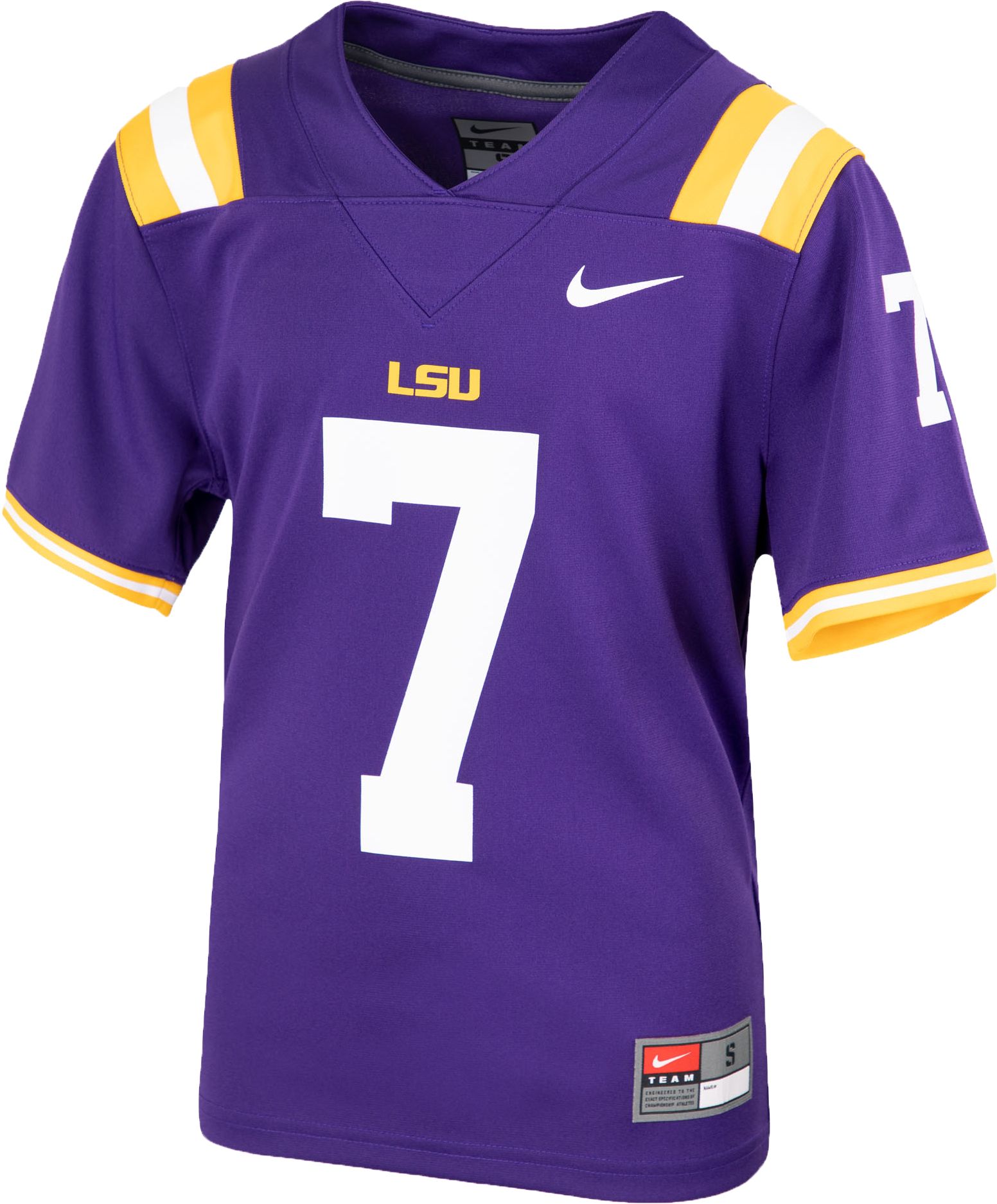 youth lsu football uniform