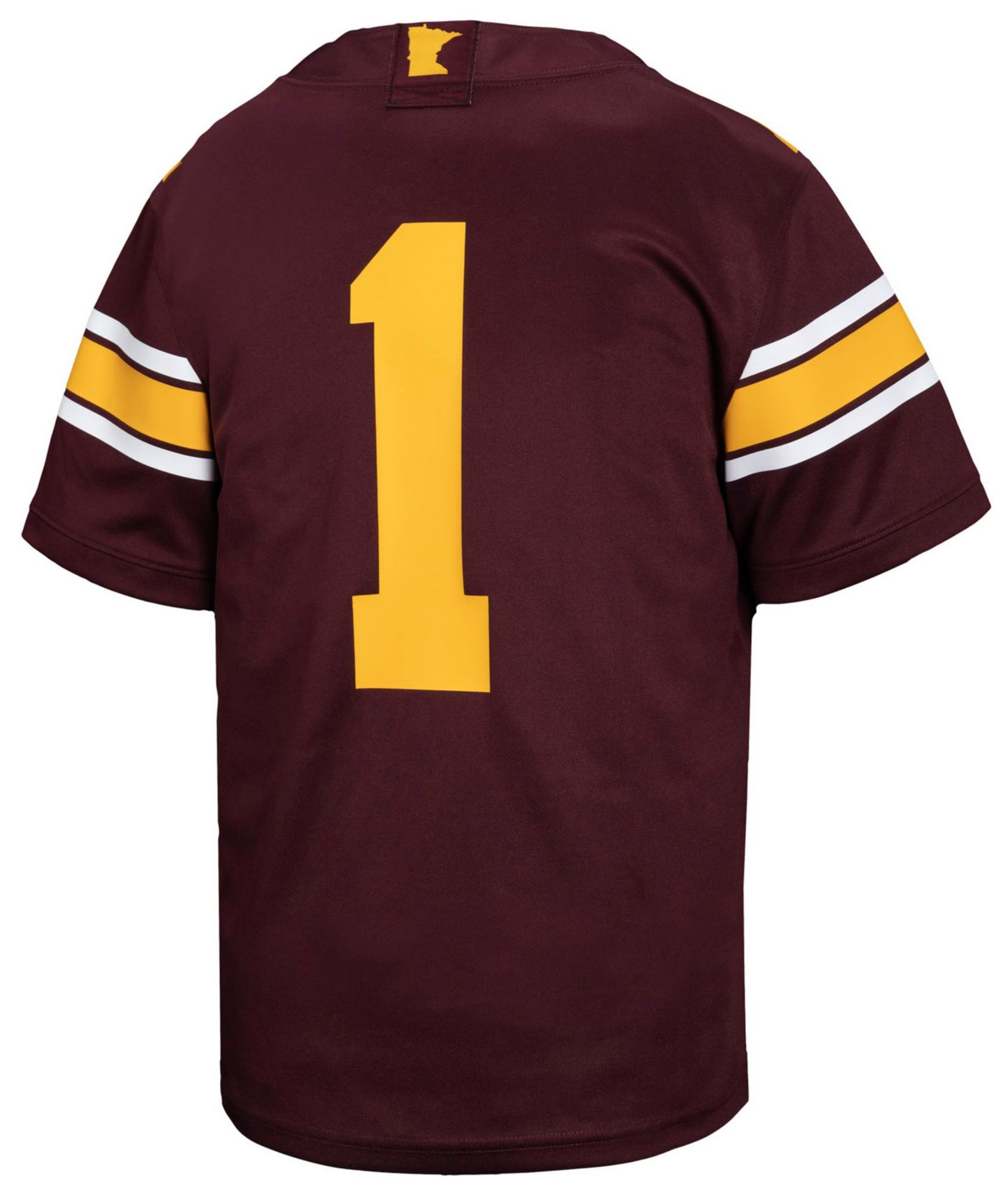 Nike Youth Minnesota Golden Gophers #1 Maroon Replica Football Jersey product image
