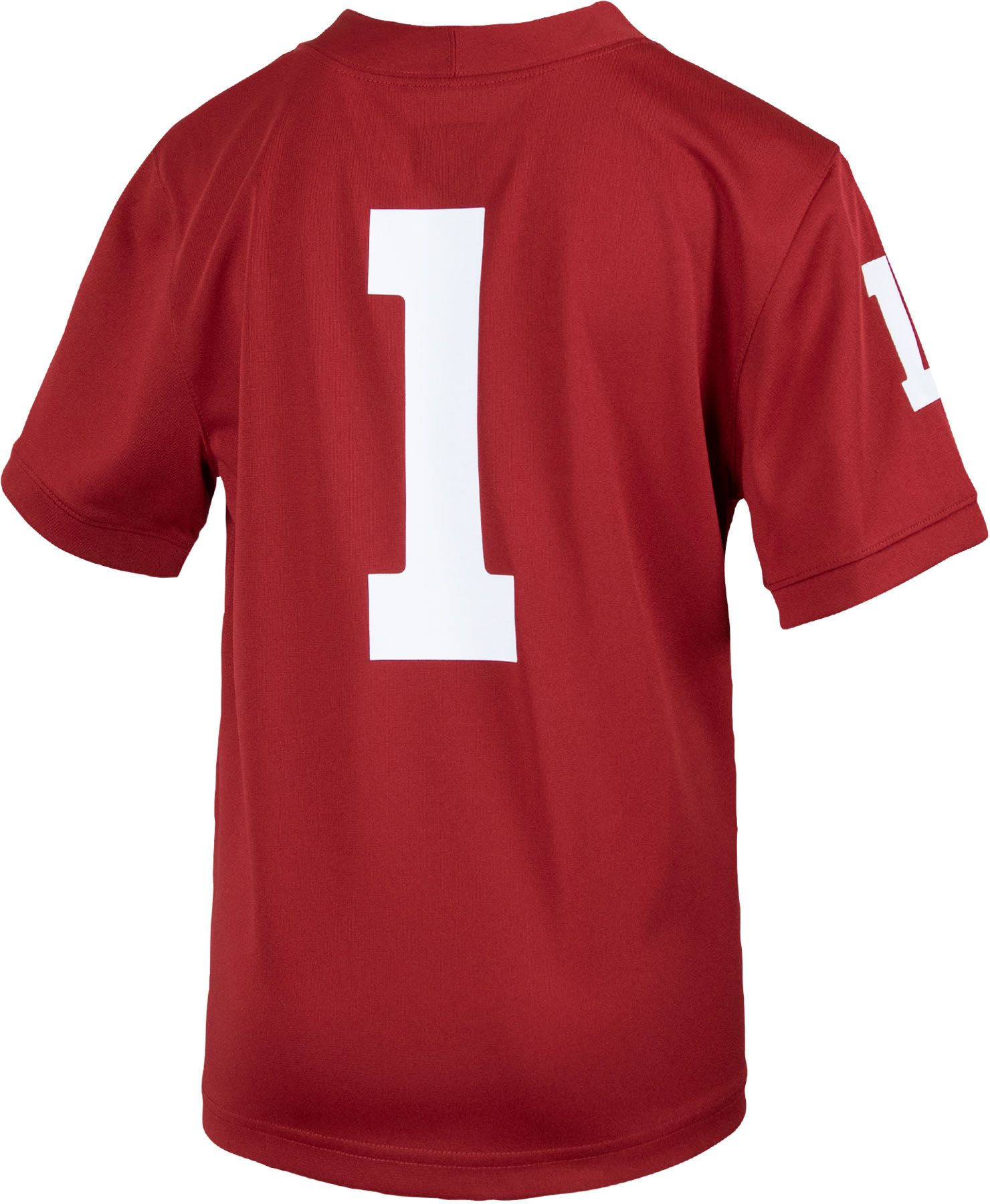 Jordan Youth Oklahoma Sooners #1 Crimson Untouchable Game Football Jersey product image