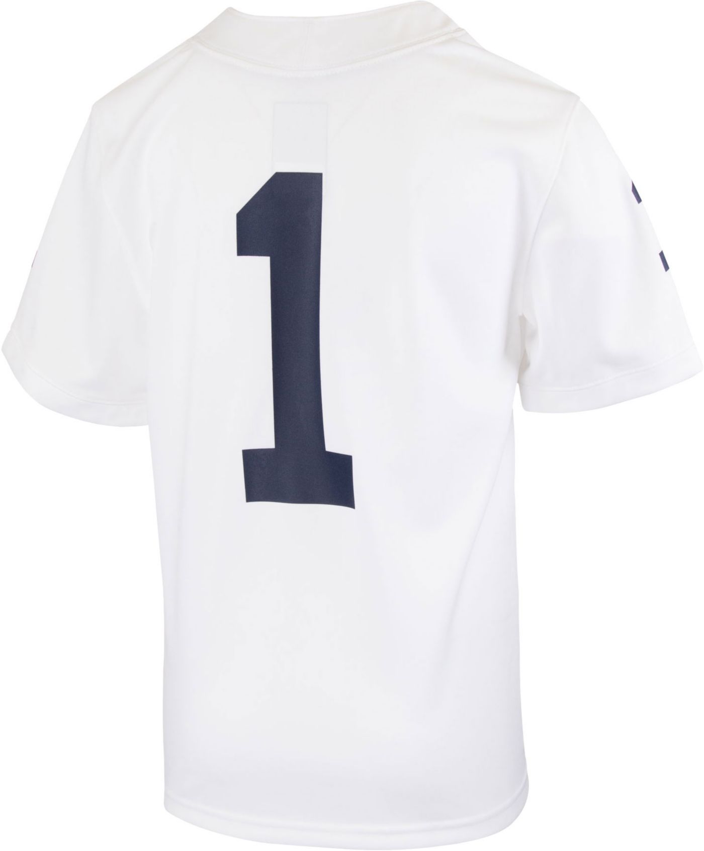 Nike Youth Penn State Nittany Lions 1 Game Football White Jersey Dick s Sporting Goods