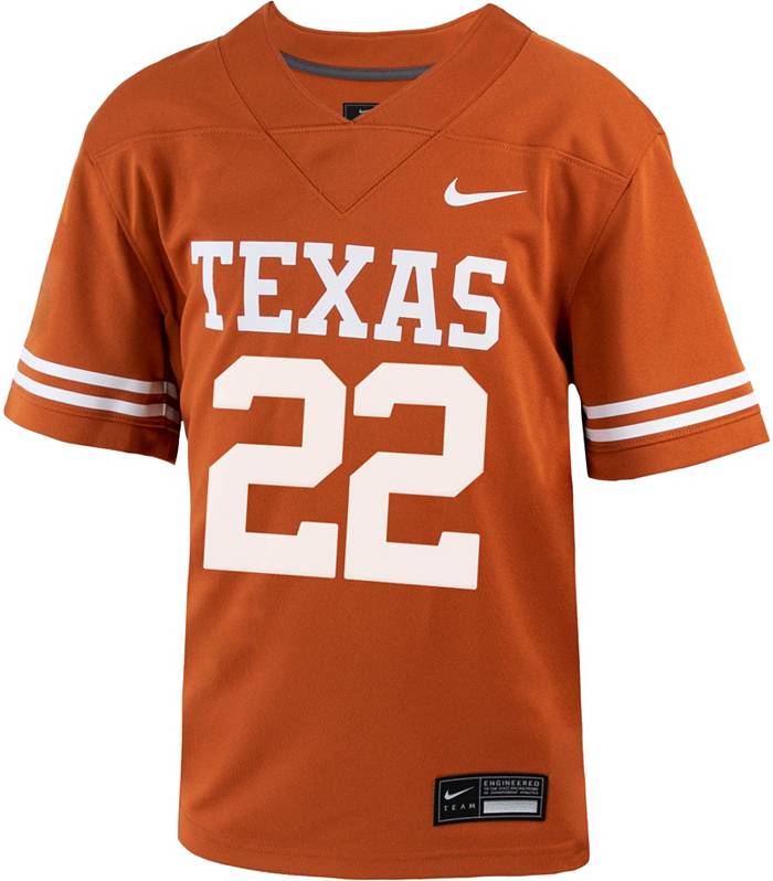 Third Street Youth Texas Burnt Orange Football Jersey T-Shirt