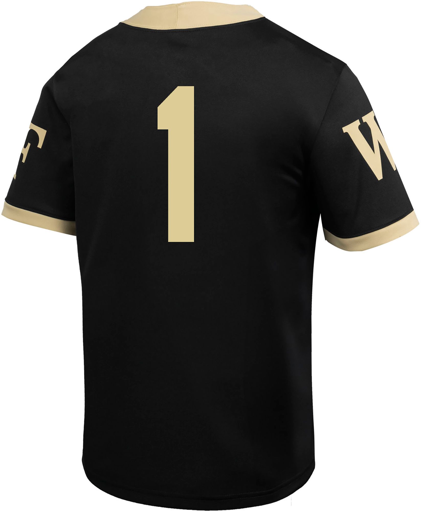 Nike Youth Wake Forest Demon Deacons #1 Black Replica Home Football Jersey product image