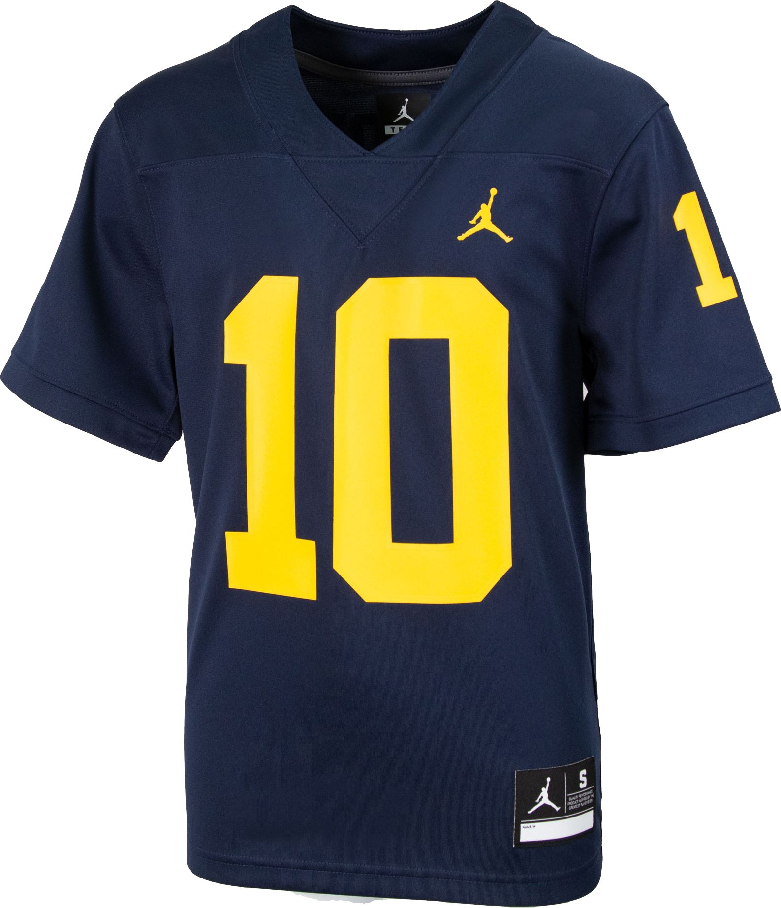 tom brady michigan jersey youth