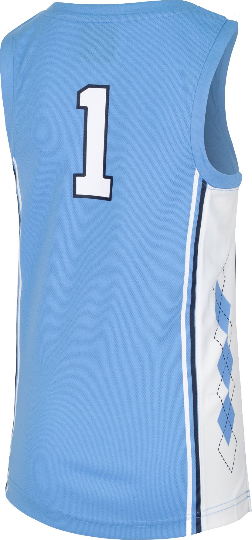 Jordan Youth North Carolina Tar Heels #1 Carolina Blue Replica Basketball Jersey product image