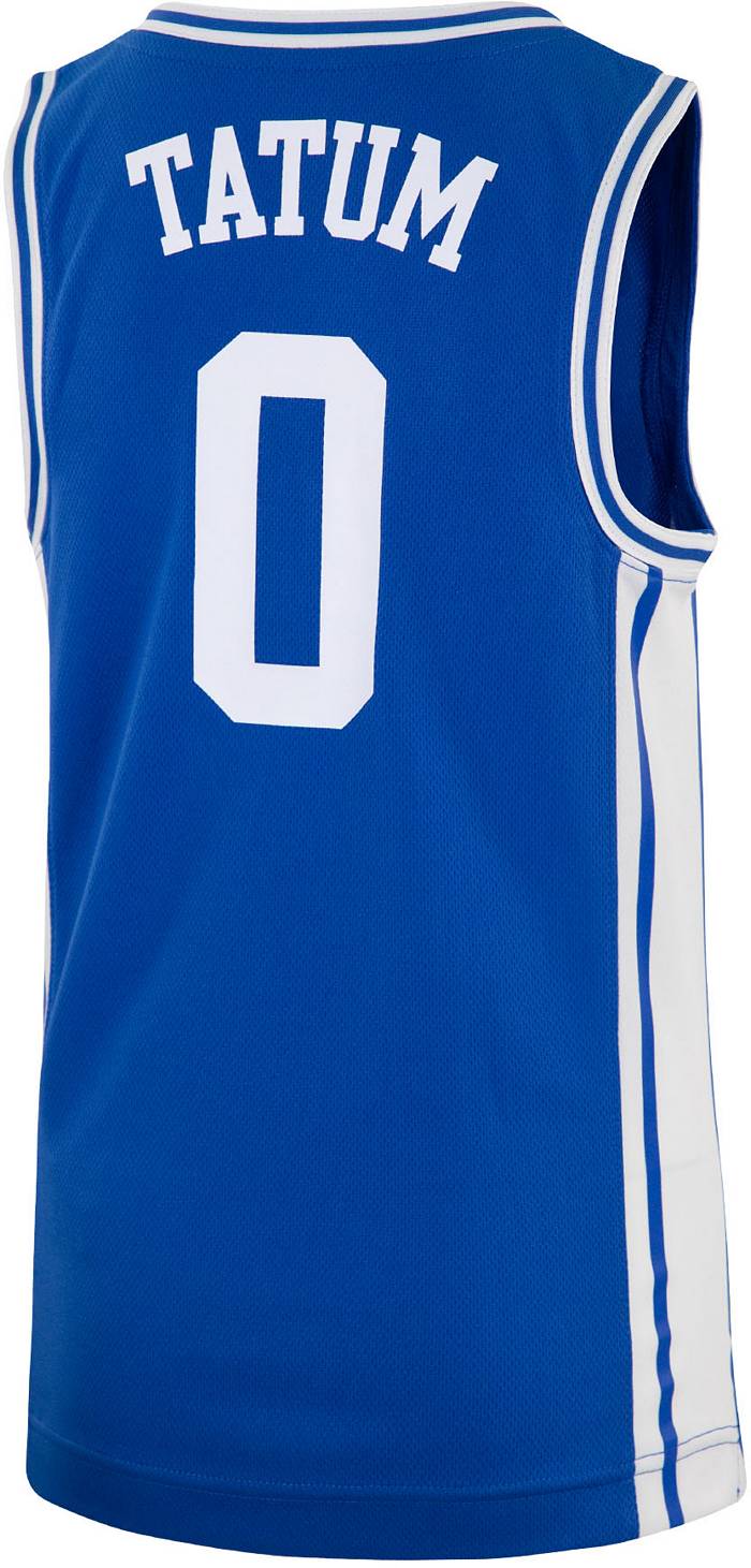 Youth Nike #1 Royal Duke Blue Devils Replica Team Basketball Jersey