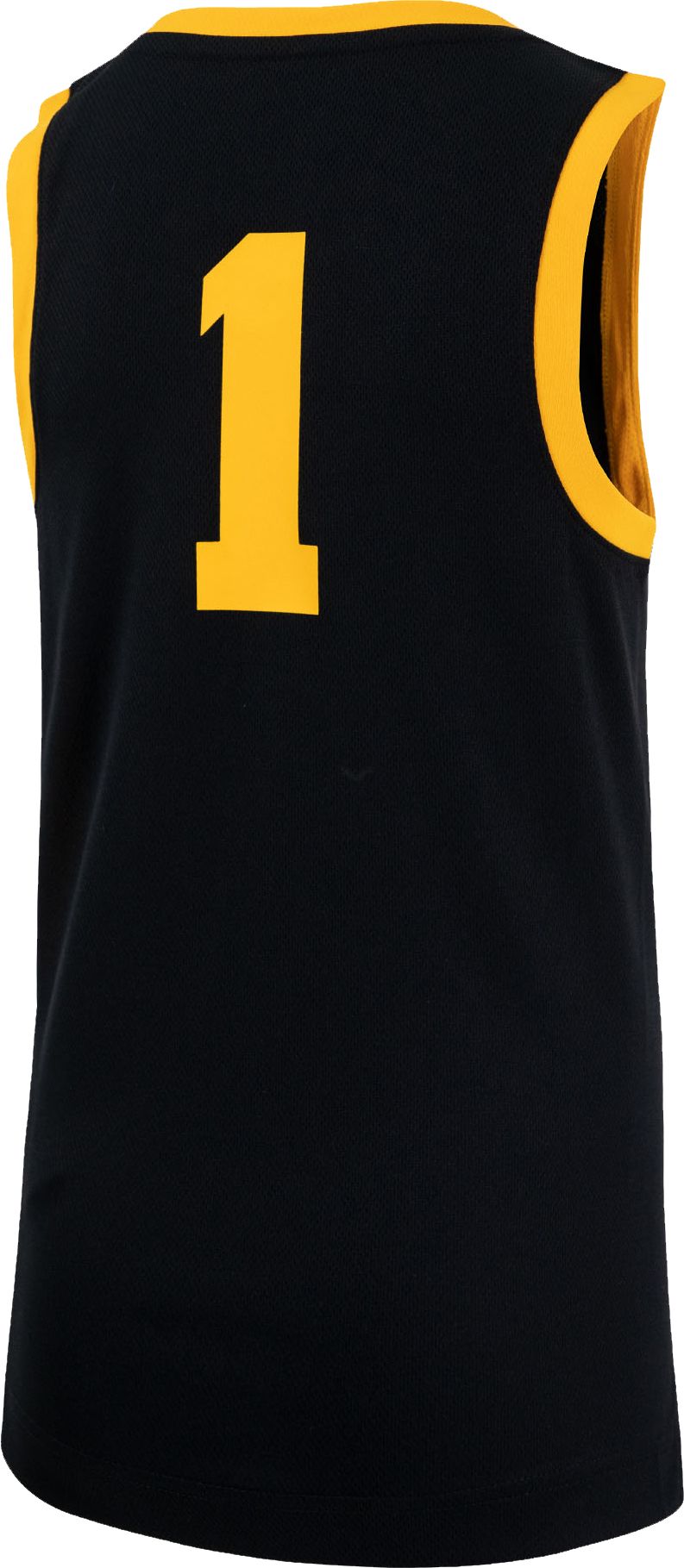 Nike Youth Iowa Hawkeyes #1 Black Replica Basketball Jersey product image