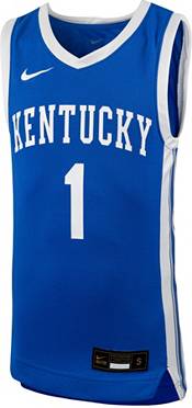 Nike Youth Kentucky Wildcats #1 Blue Replica Basketball Jersey product image