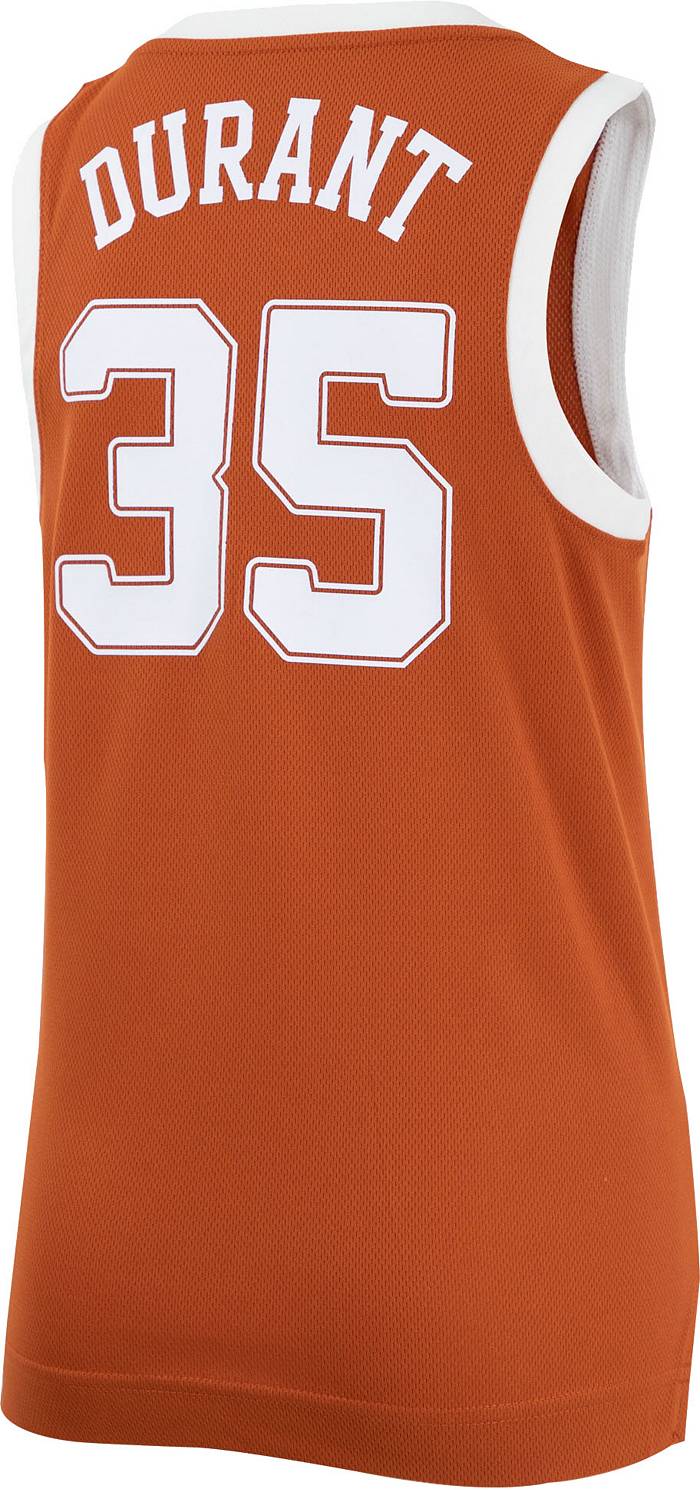 Kevin Durant Texas Longhorns Nike Youth Replica Basketball Jersey - Orange