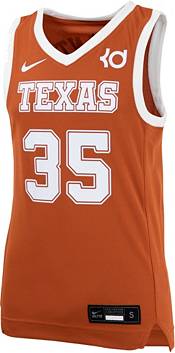 Nike Men's Texas Longhorns Kevin Durant #35 Burnt Orange Limited Basketball Jersey, Large