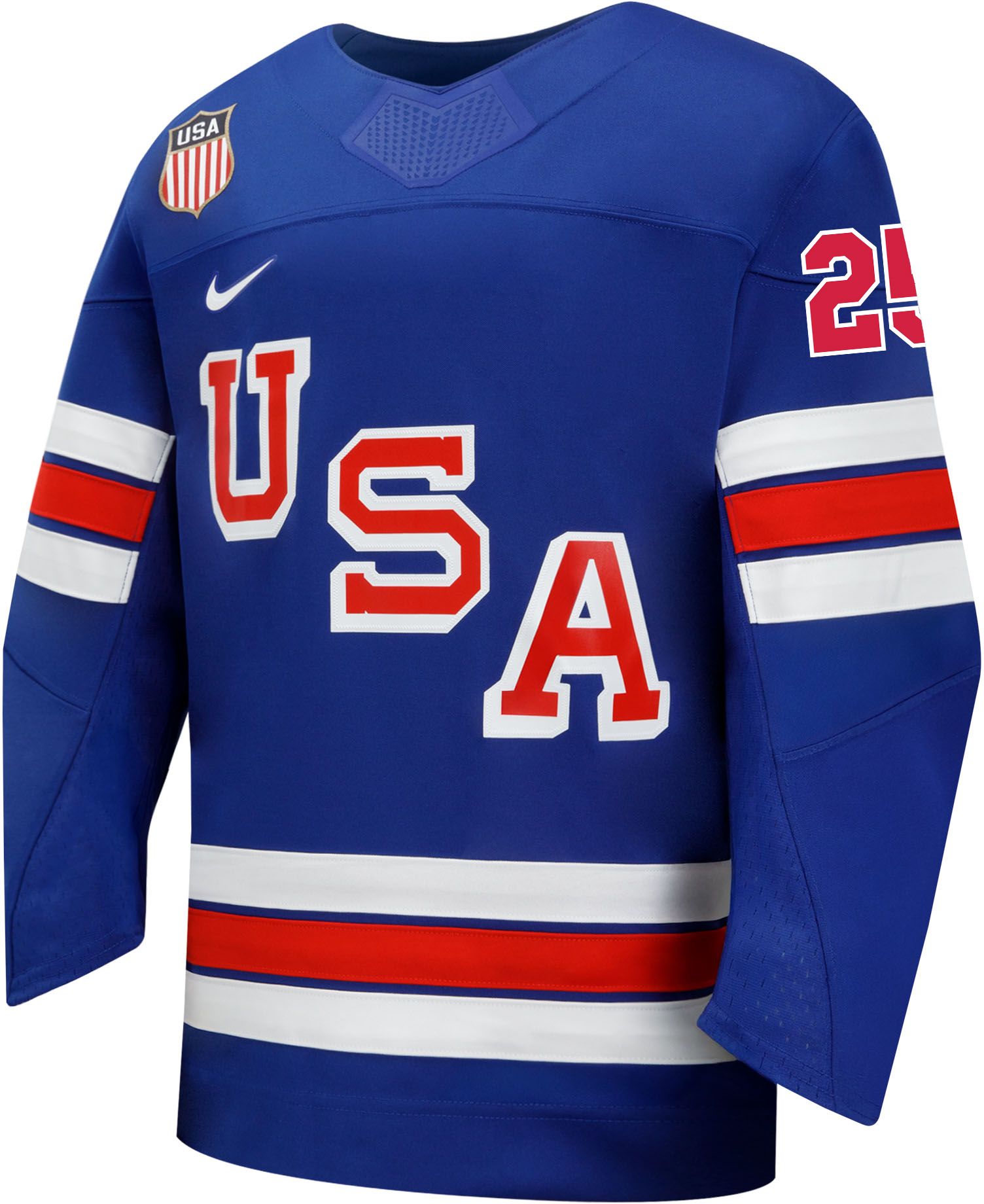 Nike Youth Team USA Blue Alex Carpenter #25 Replica Jersey product image