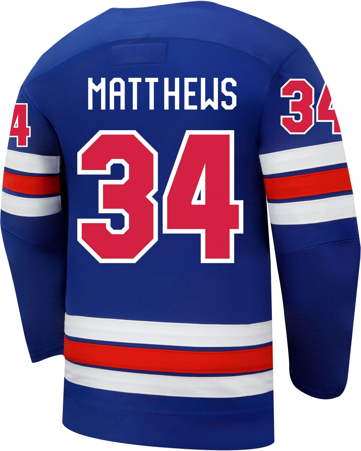 Nike Youth Team USA Auston Matthews #34 Replica Blue Jersey product image