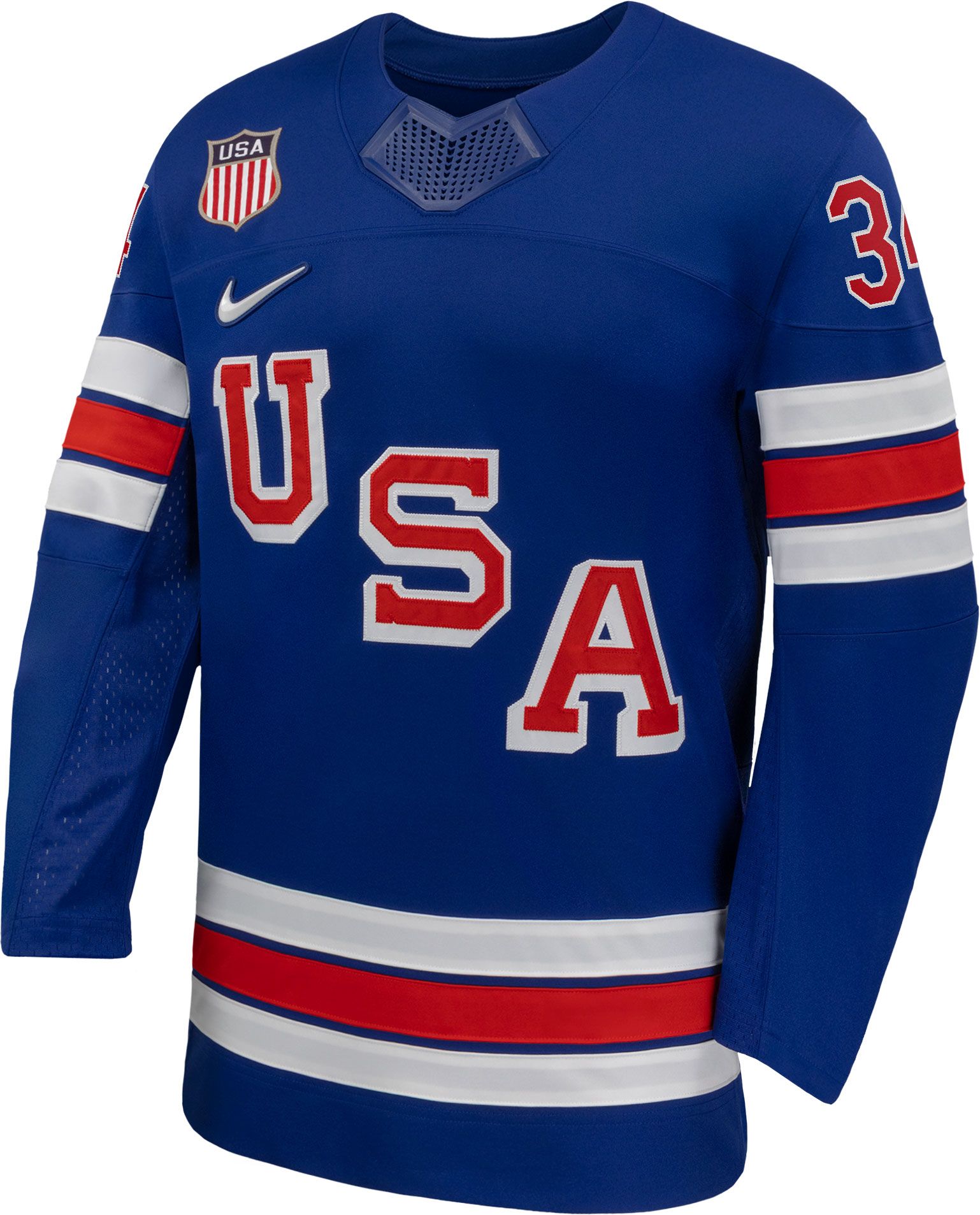 Nike Youth Team USA Auston Matthews #34 Replica Blue Jersey product image
