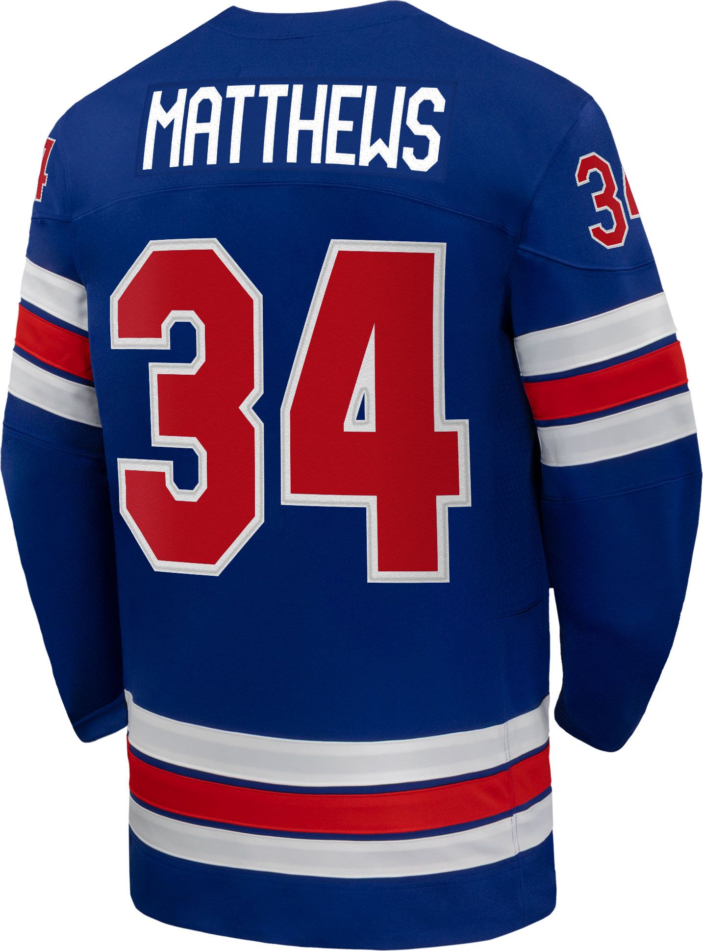 Nike Youth Team USA Auston Matthews #34 Replica Blue Jersey product image