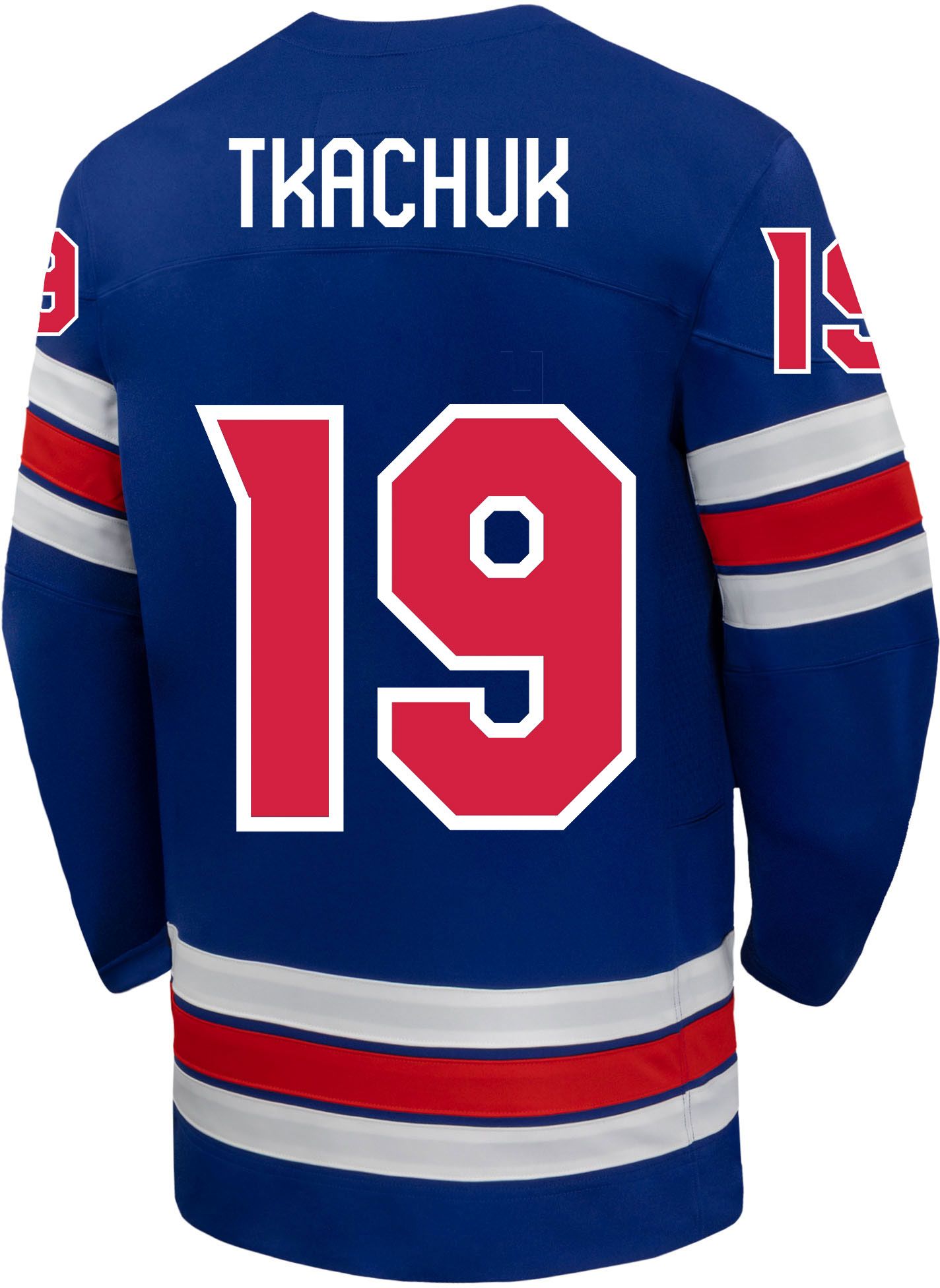 Nike Youth Team USA Matthew Tkachuk #19 Replica Blue Jersey product image