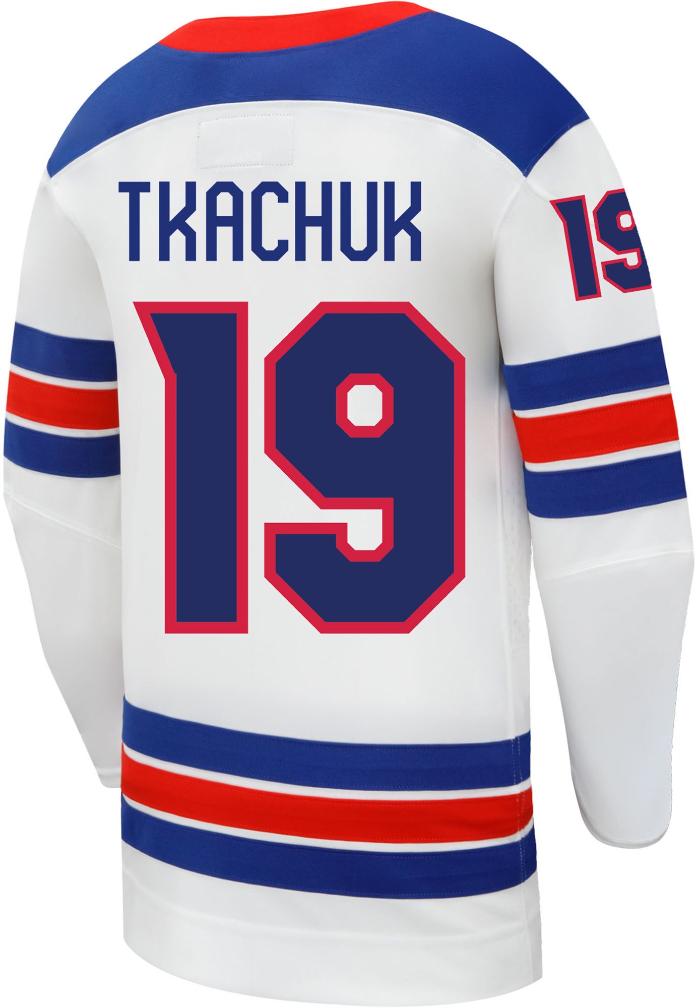 Nike Youth Team USA White Matthew Tkachuk #19 Replica Jersey product image