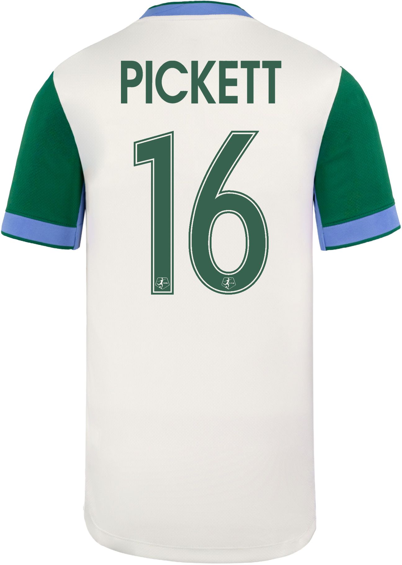 Nike Youth Denver Summit FC Carson Pickett #16 Off-White 2026 Home Swingman Jersey product image
