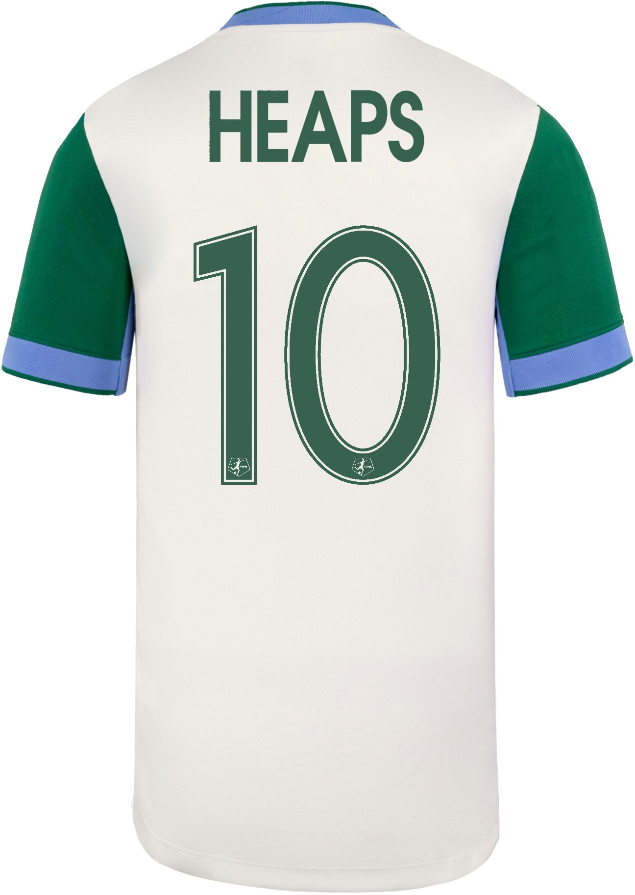Nike Youth Denver Summit FC Lindsey Heaps #10 Off-White 2026 Home Swingman Jersey product image