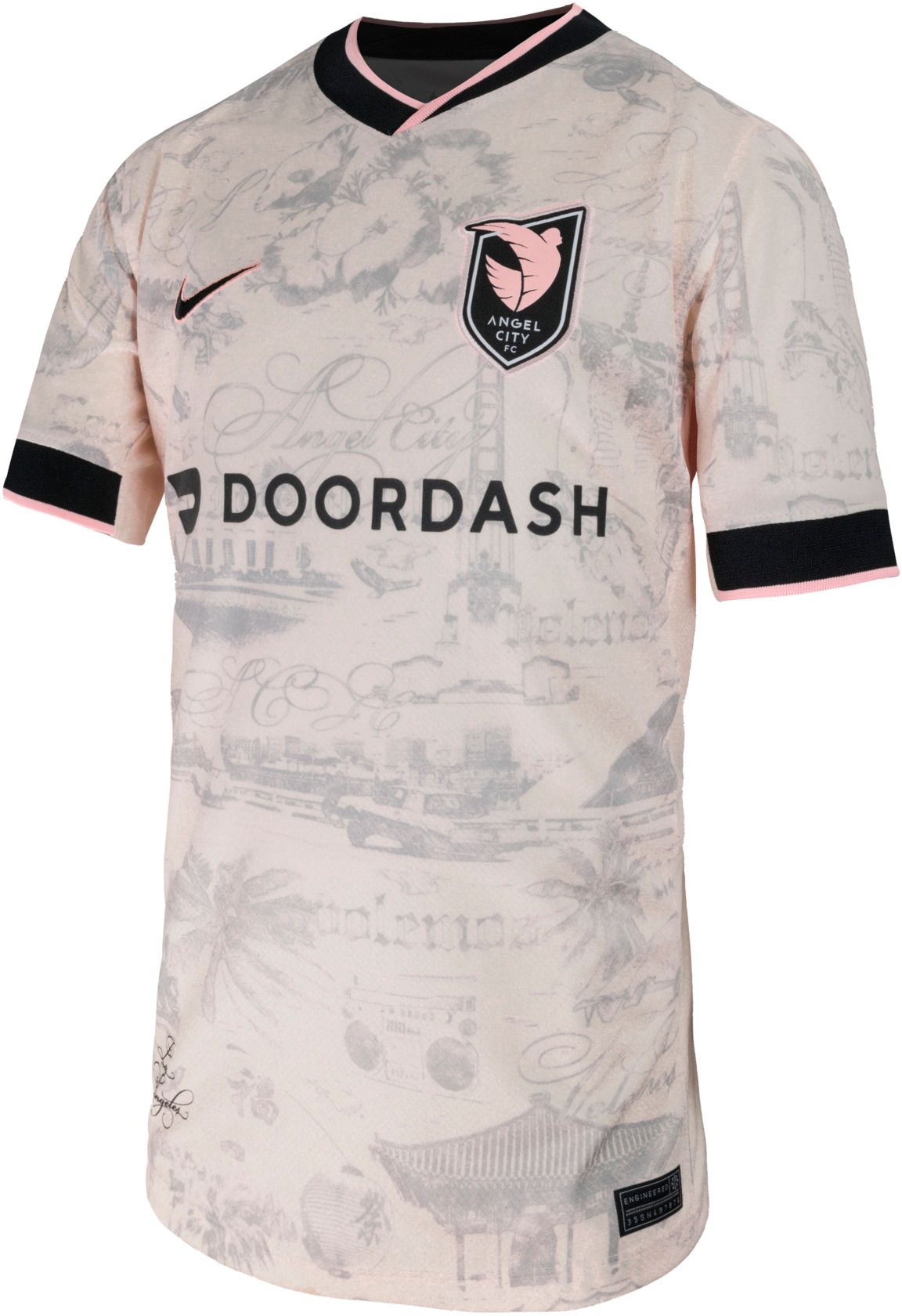 Nike Youth Angel City FC Riley Tiernan #33 Off-White 2026 Away Swingman Jersey product image