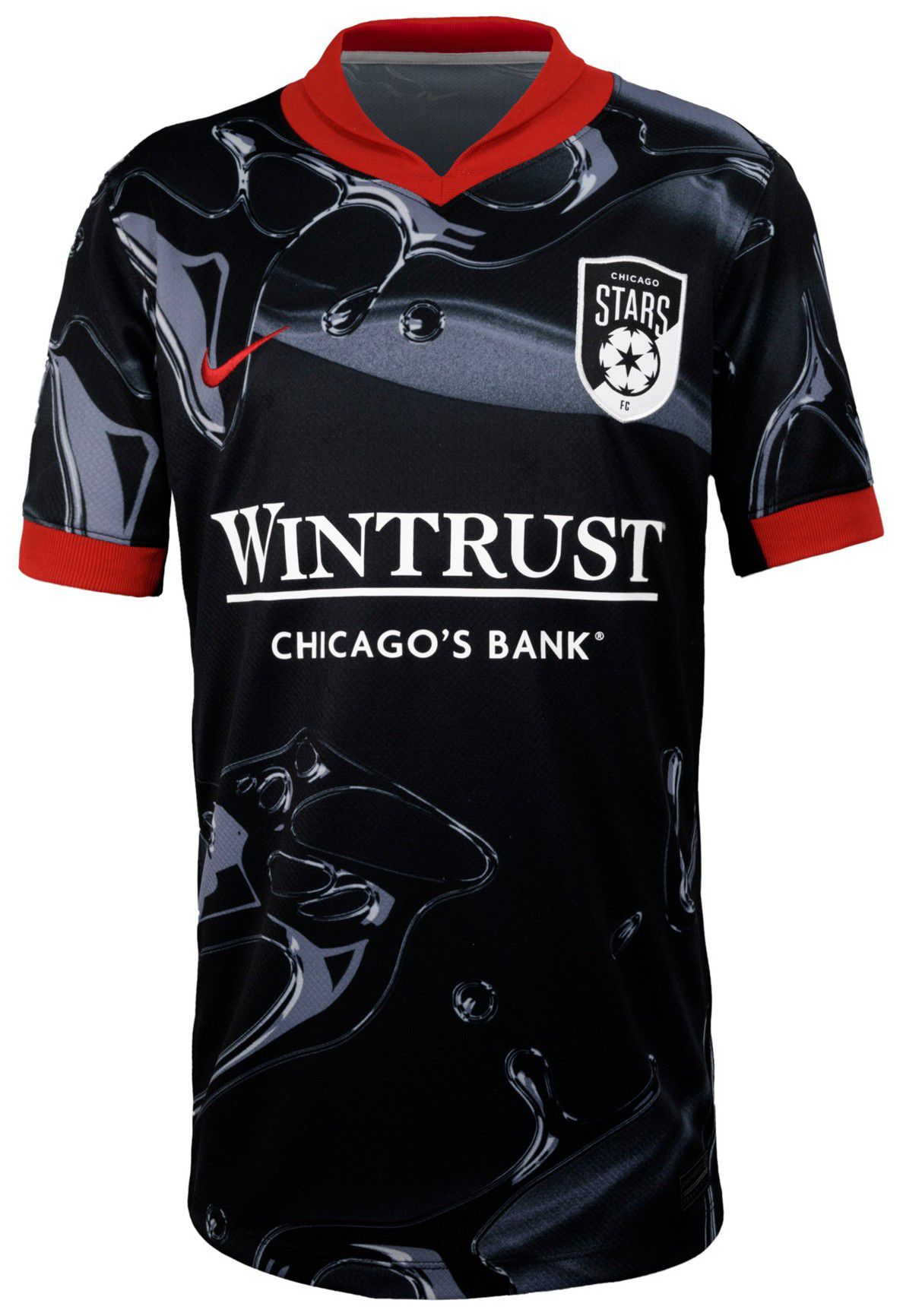 Nike Youth Chicago Stars Allyson Schlegel #34 Black Away Replica Jersey product image