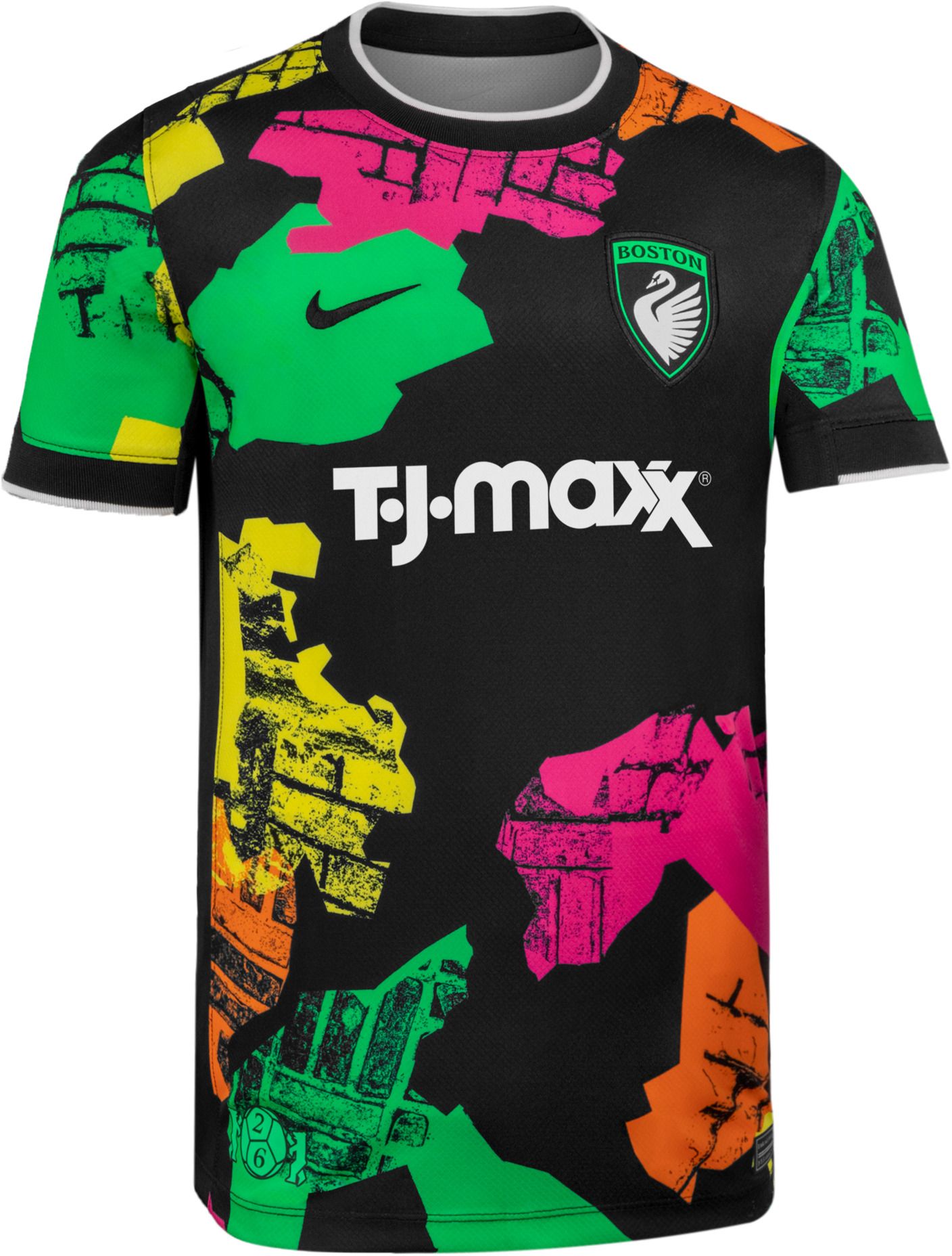 Nike Youth Boston Legacy FC Aissata Traoré #14 Black 2026 Away Swingman Jersey product image