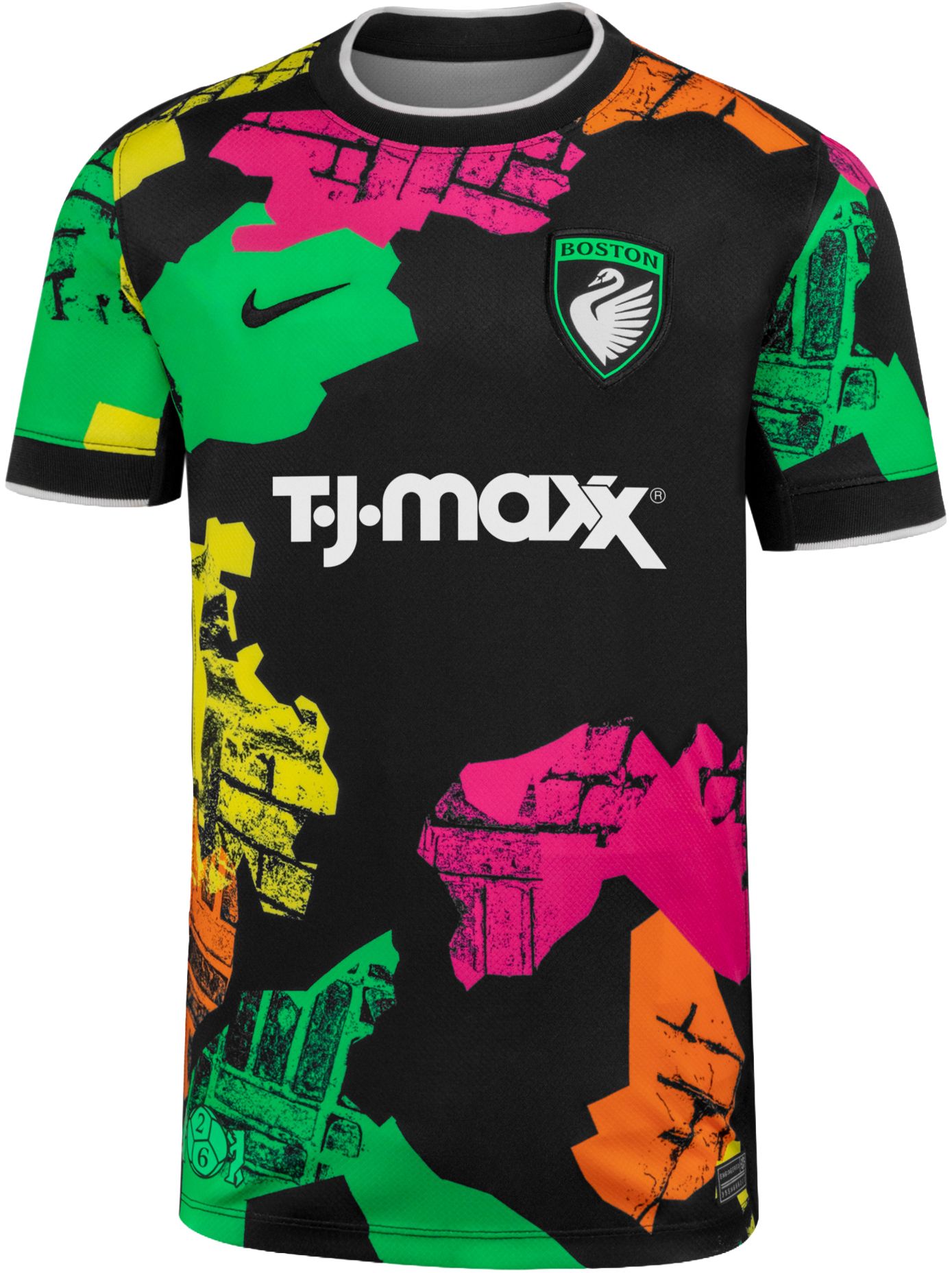 Nike Youth Boston Legacy FC Aissata Traoré #14 Black 2026 Away Swingman Jersey product image