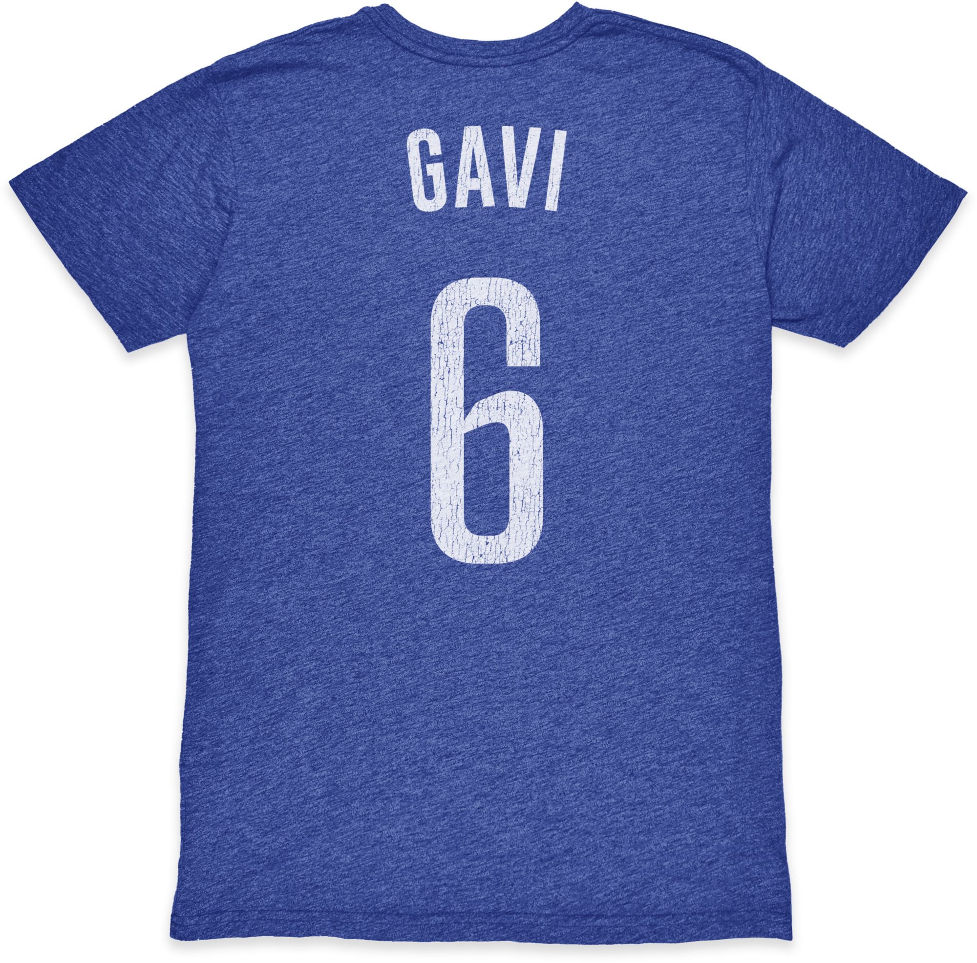 1863 FC Barcelona Gavi #6 Blue T-Shirt