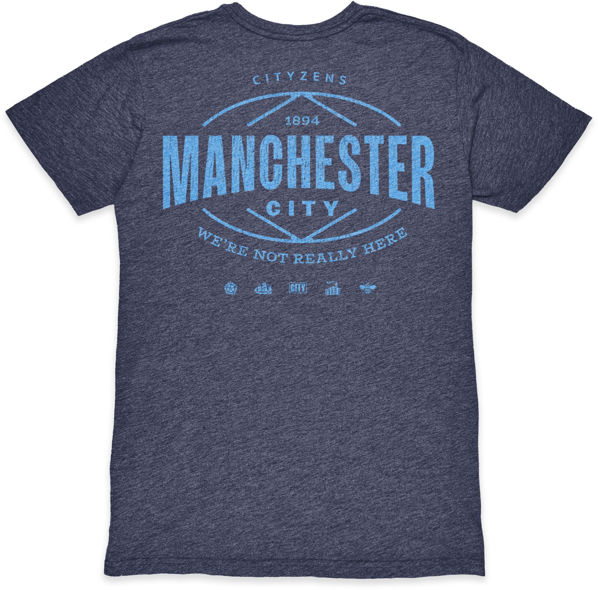 1863 FC Manchester City 2023 Vintage Navy T-Shirt product image