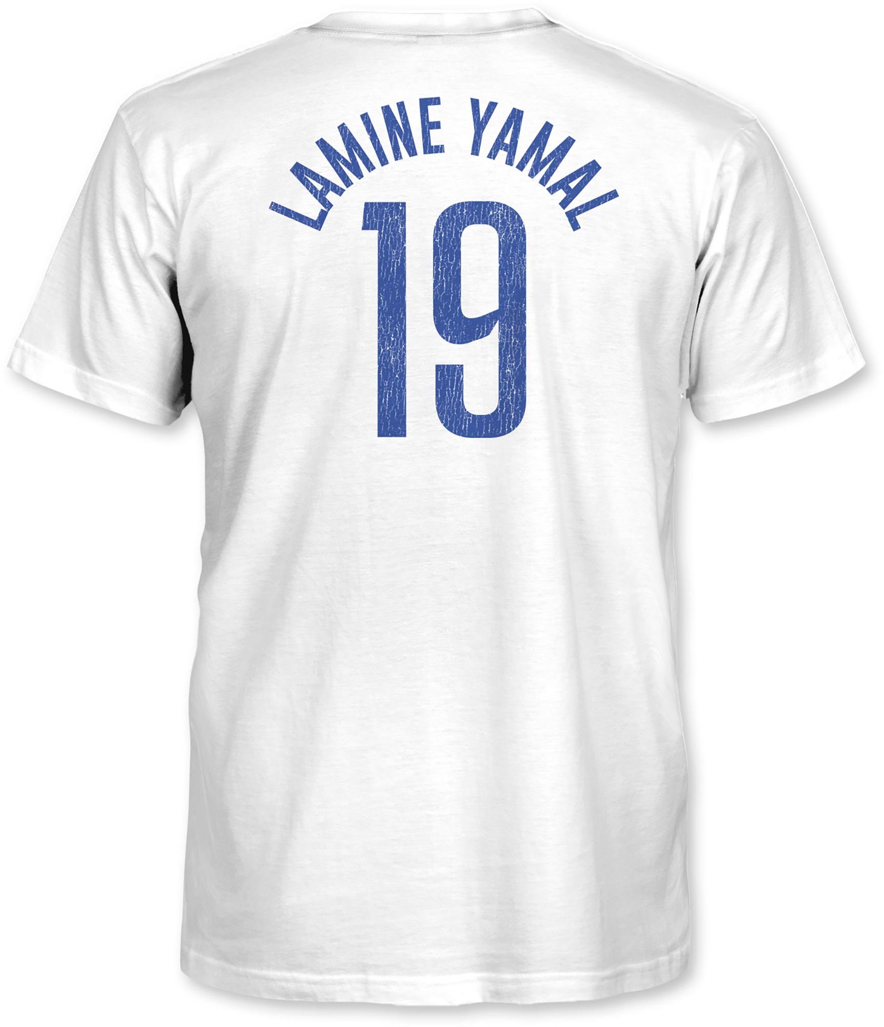 1863 FC Youth FC Barcelona 2024 Lamine Yamal #19 White T-Shirt product image