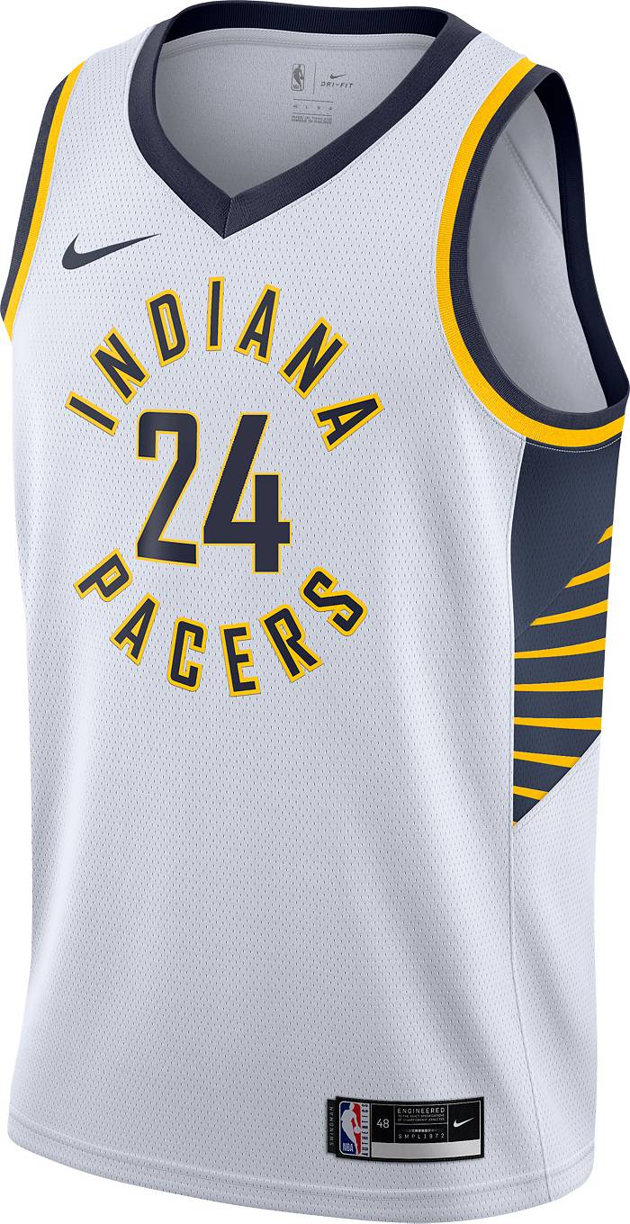 Big & Tall Men's Buddy Hield Indiana Pacers Fanatics Branded Fast Break  White Jersey - Association Edition