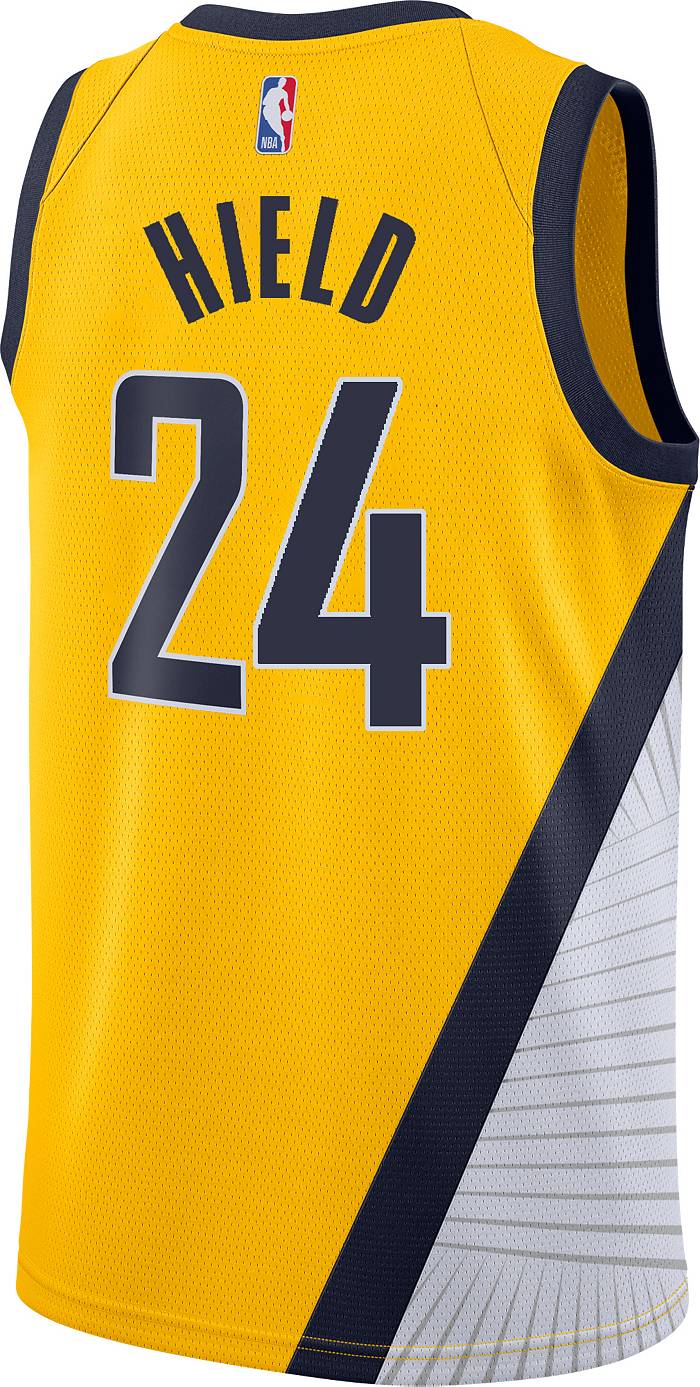 Nike Men's Indiana Pacers Buddy Hield #24 Gold Dri-FIT Swingman Jersey -  Yahoo Shopping