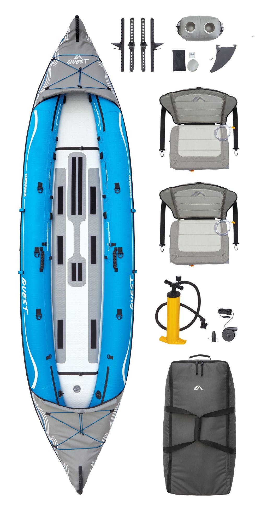 Quest Chenango Inflatable Tandem Kayak