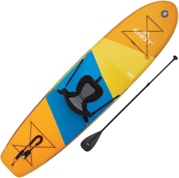 Quest Inflatable StandUp Paddle Board/Kayak Hybrid Publiclands
