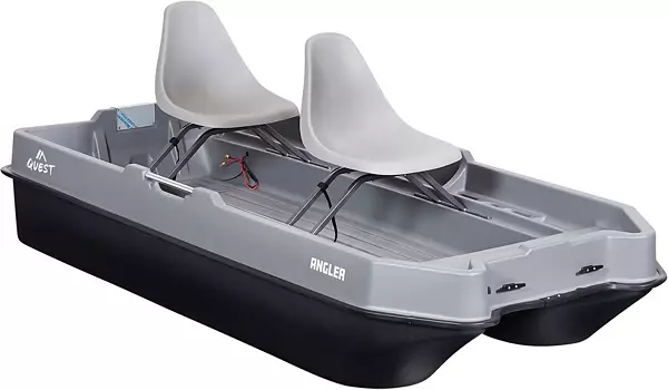 12' aluminum boat (NO LEAKS) with motor and accessories