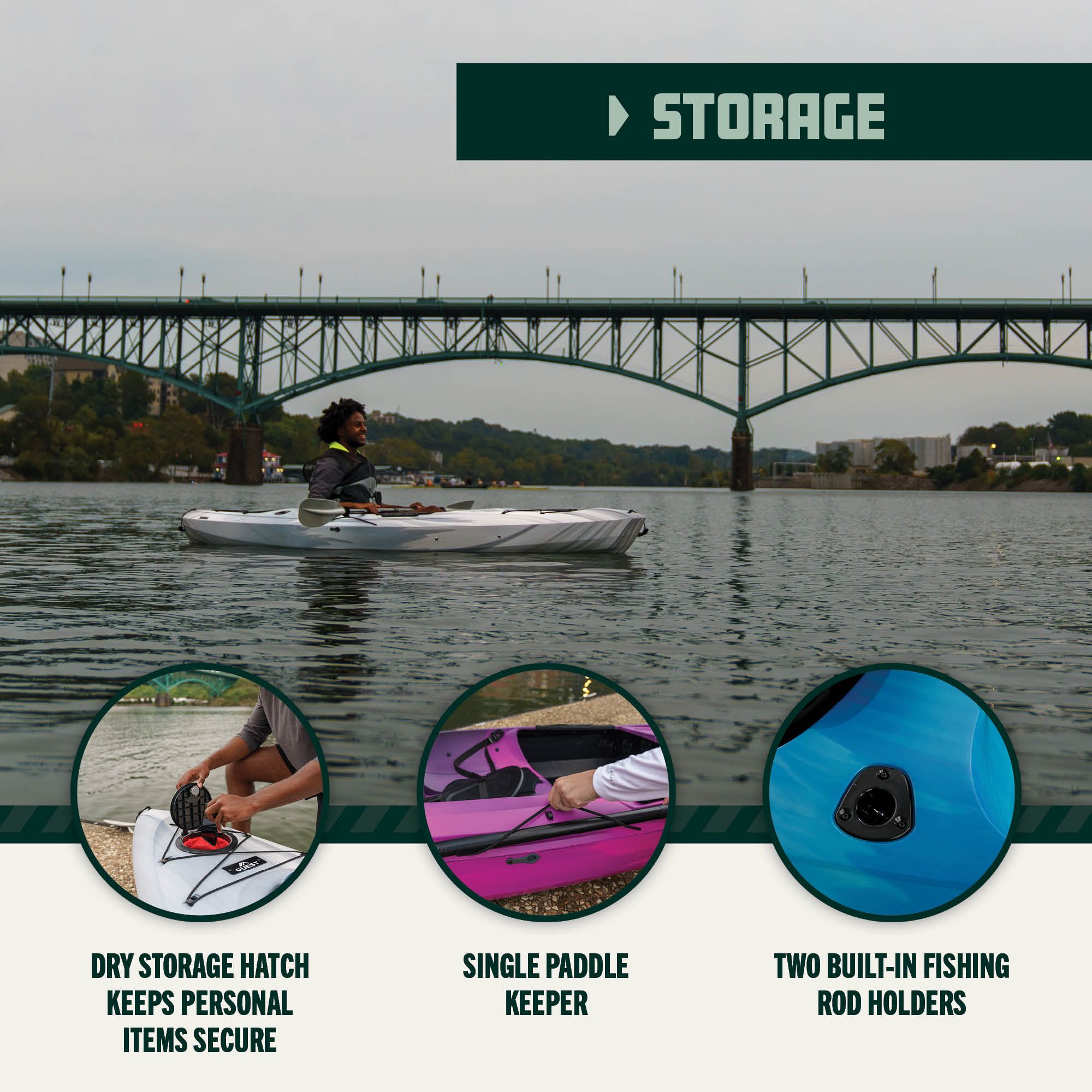 Quest Outlands 100 Kayak product image