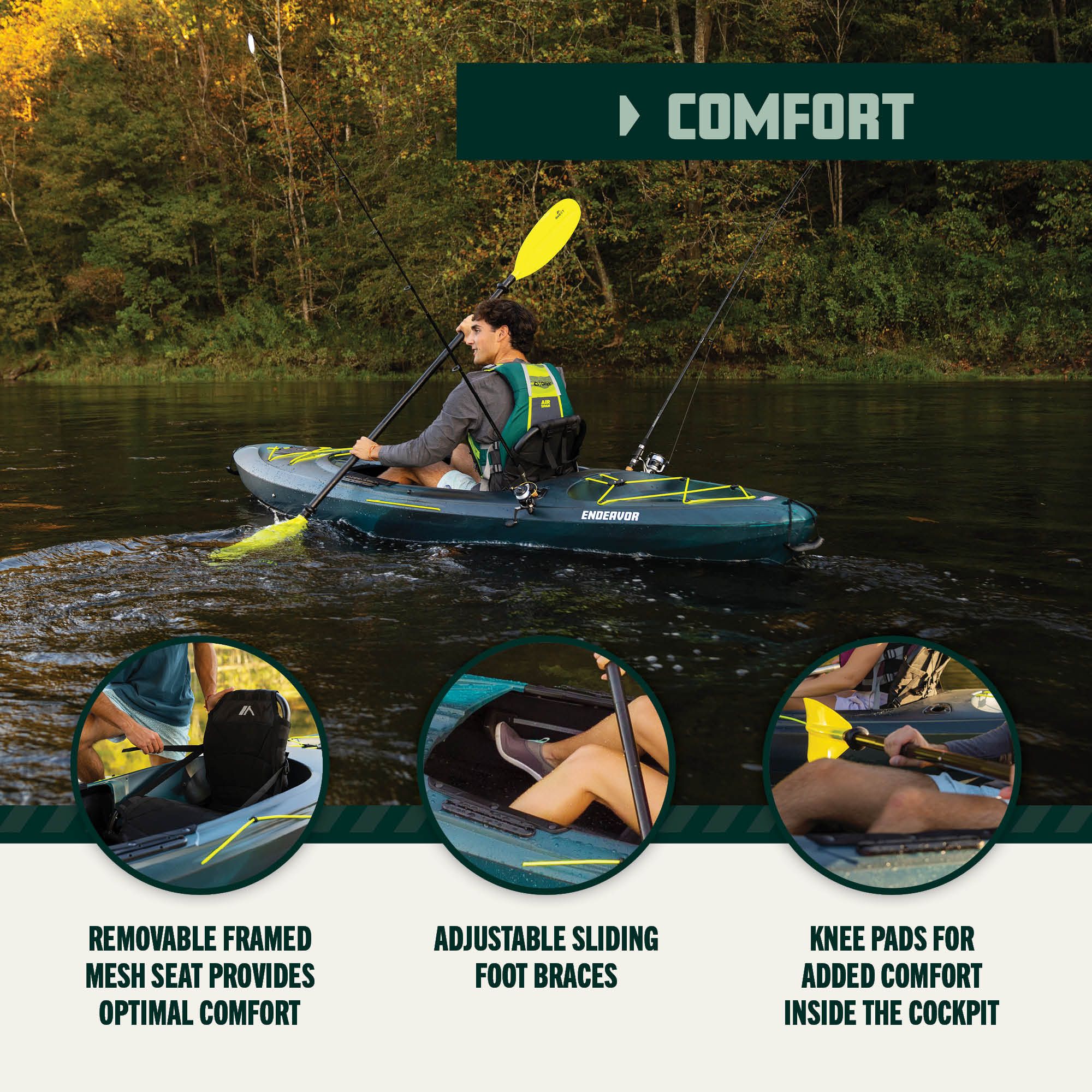 Dick's Sporting Goods Quest Endeavor 100 Kayak
