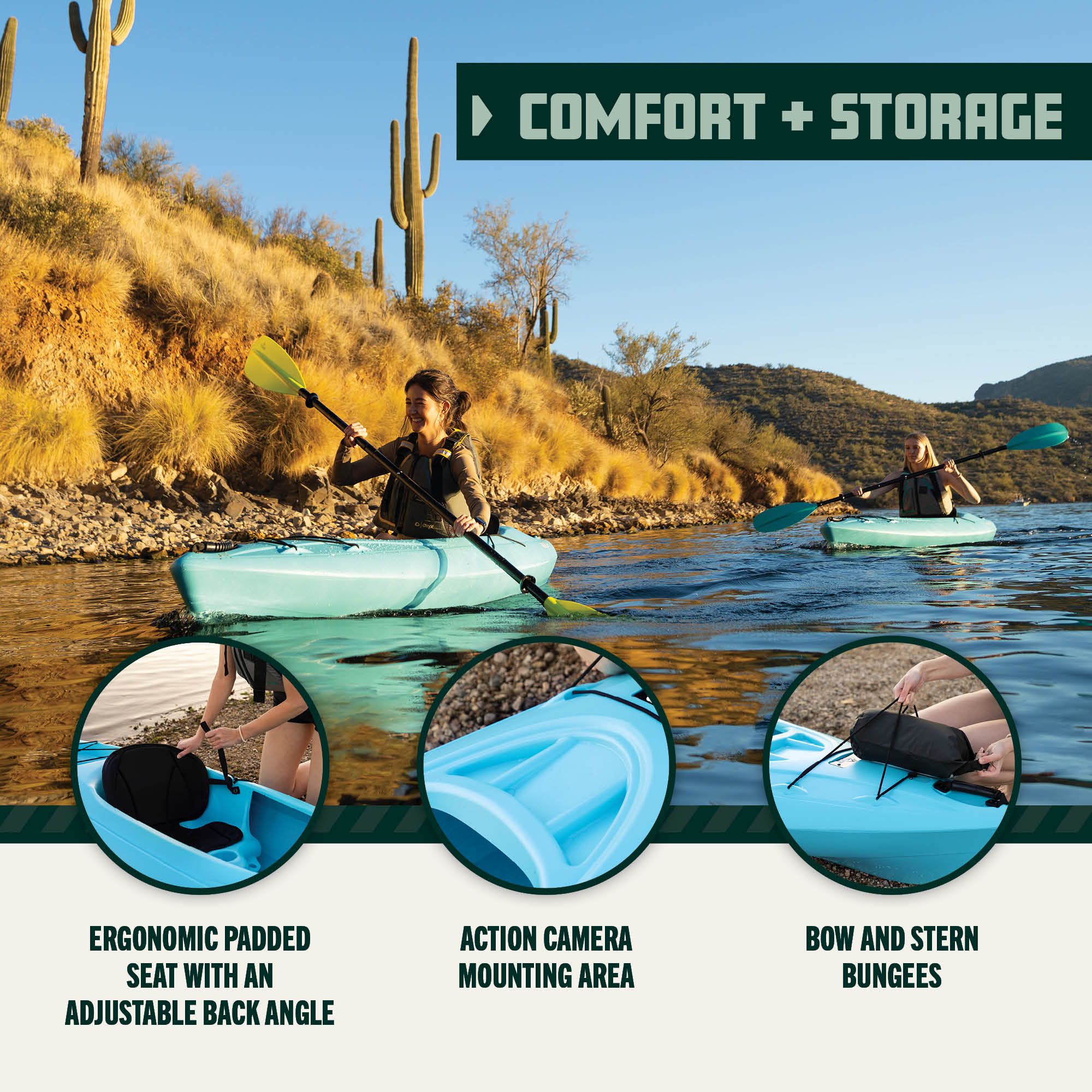 Pelican Kayak Accessories Mounting Kit
