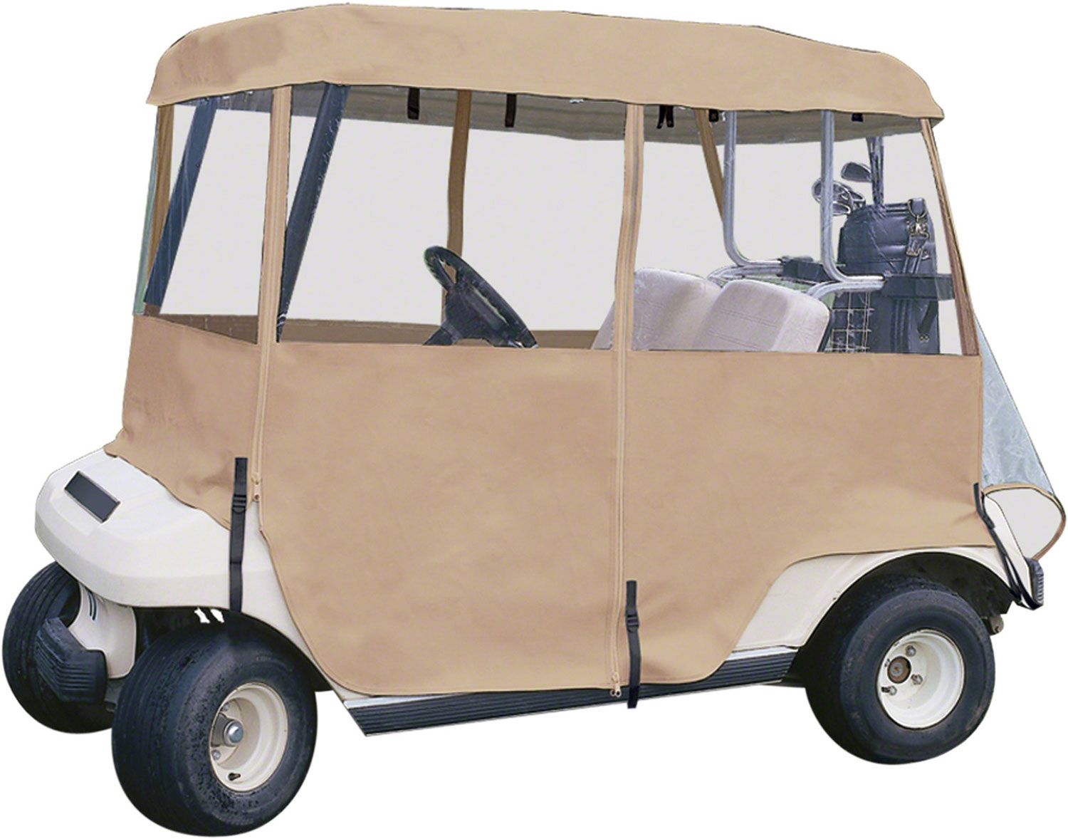 Classic Accessories Deluxe 2-Person Golf Cart Enclosure Sansujyuku sansujyuku.com