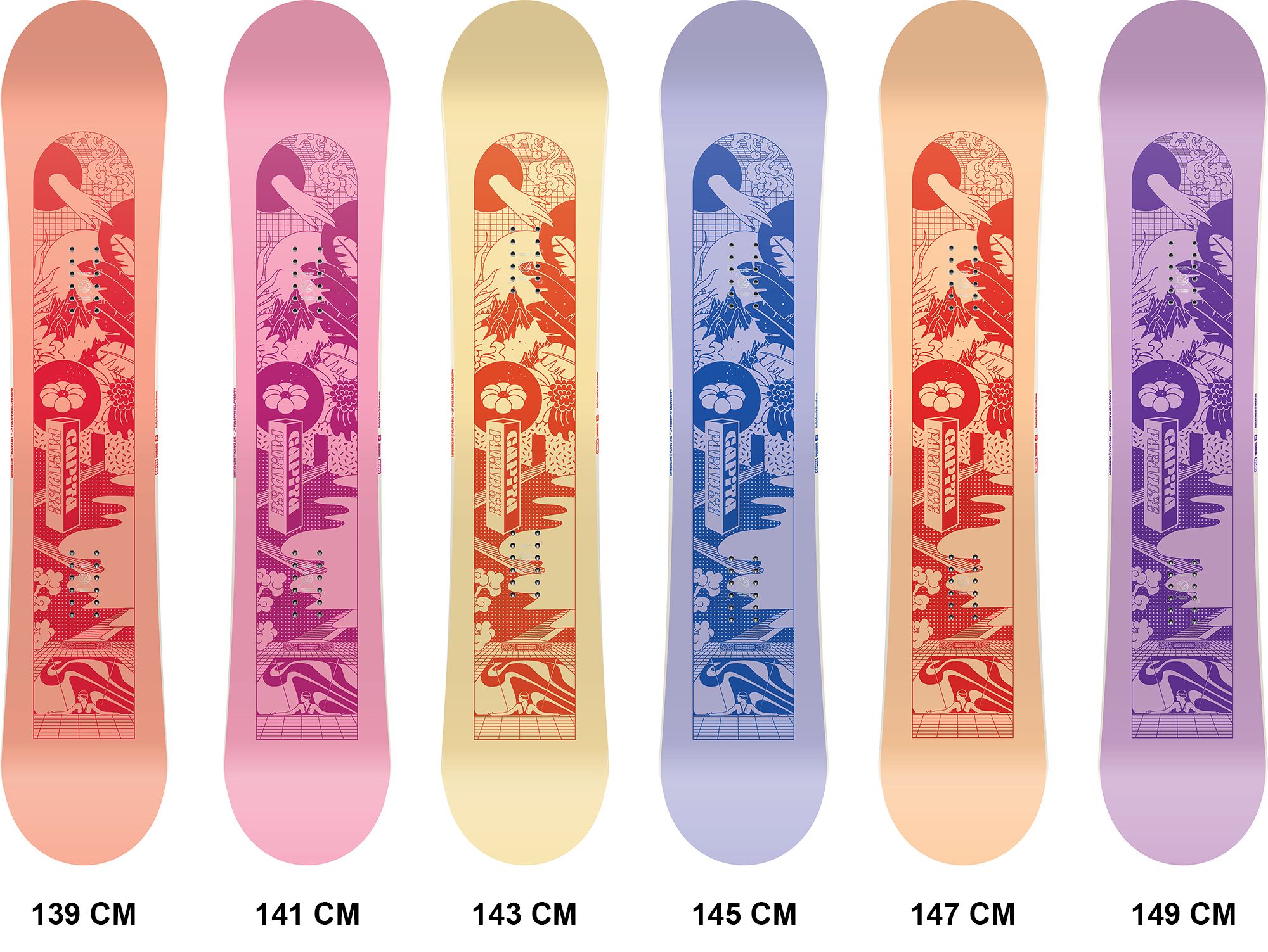 CAPiTA Women's  Paradise Snowboard 2024 product image