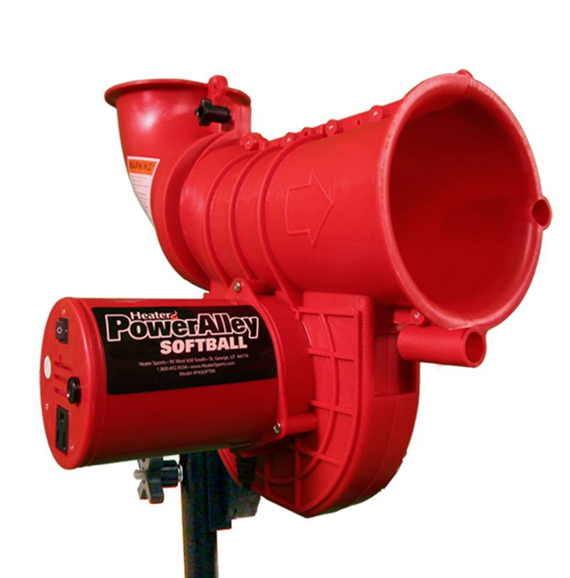 Heater PowerAlley 11” Softball Pitching Machine & PowerAlley 22' Batting Cage product image