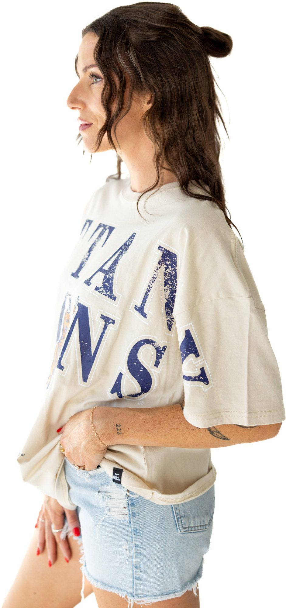 Gameday Social Women's Penn State Nittany Lions Oatmeal The Band Short Sleeve T-Shirt product image