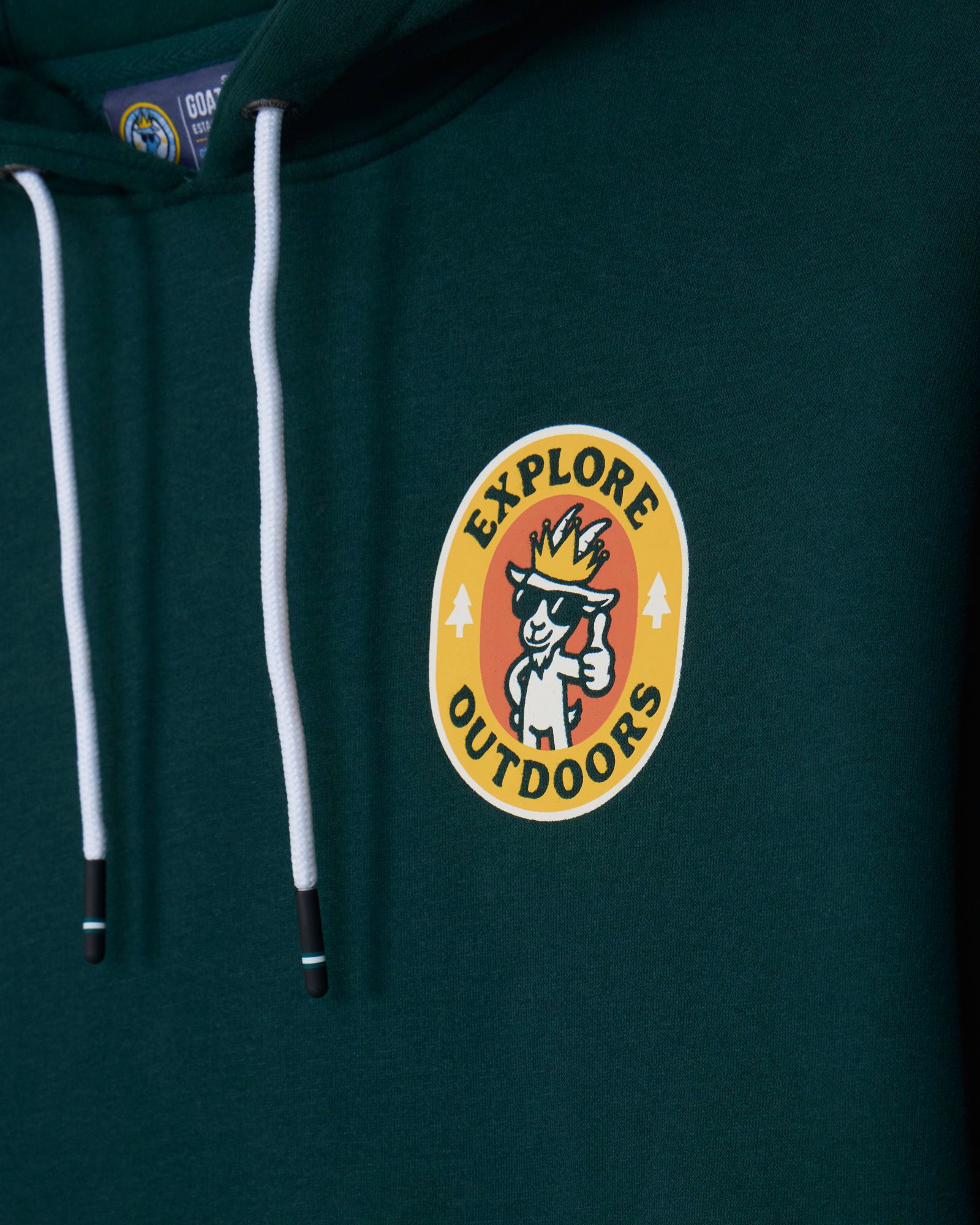 GOAT USA Boys' Explore Outdoors Patchwork Graphic Hoodie product image