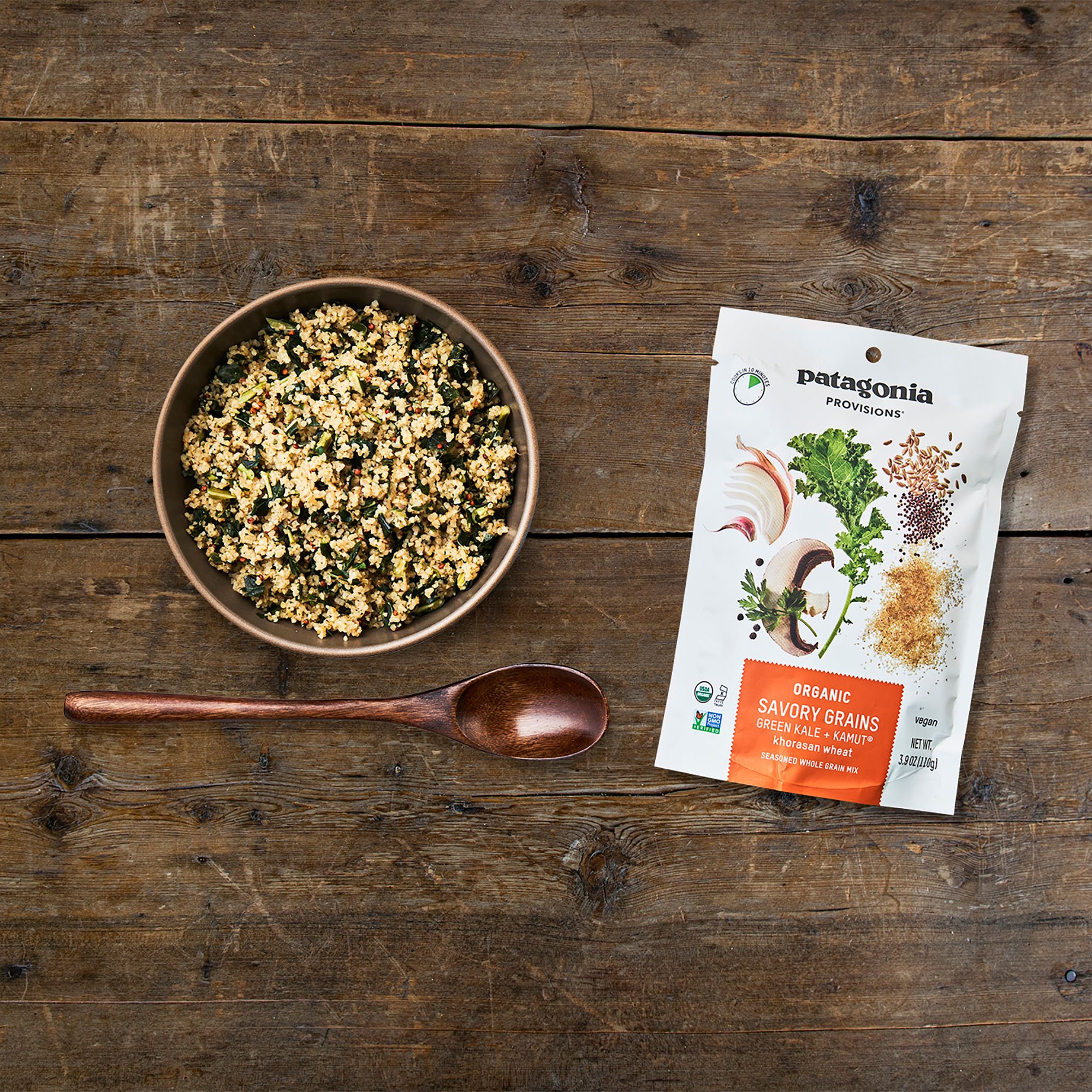 Patagonia Provisions Organic Savory Grains - Green Kale & KAMUT Khorasan Wheat product image