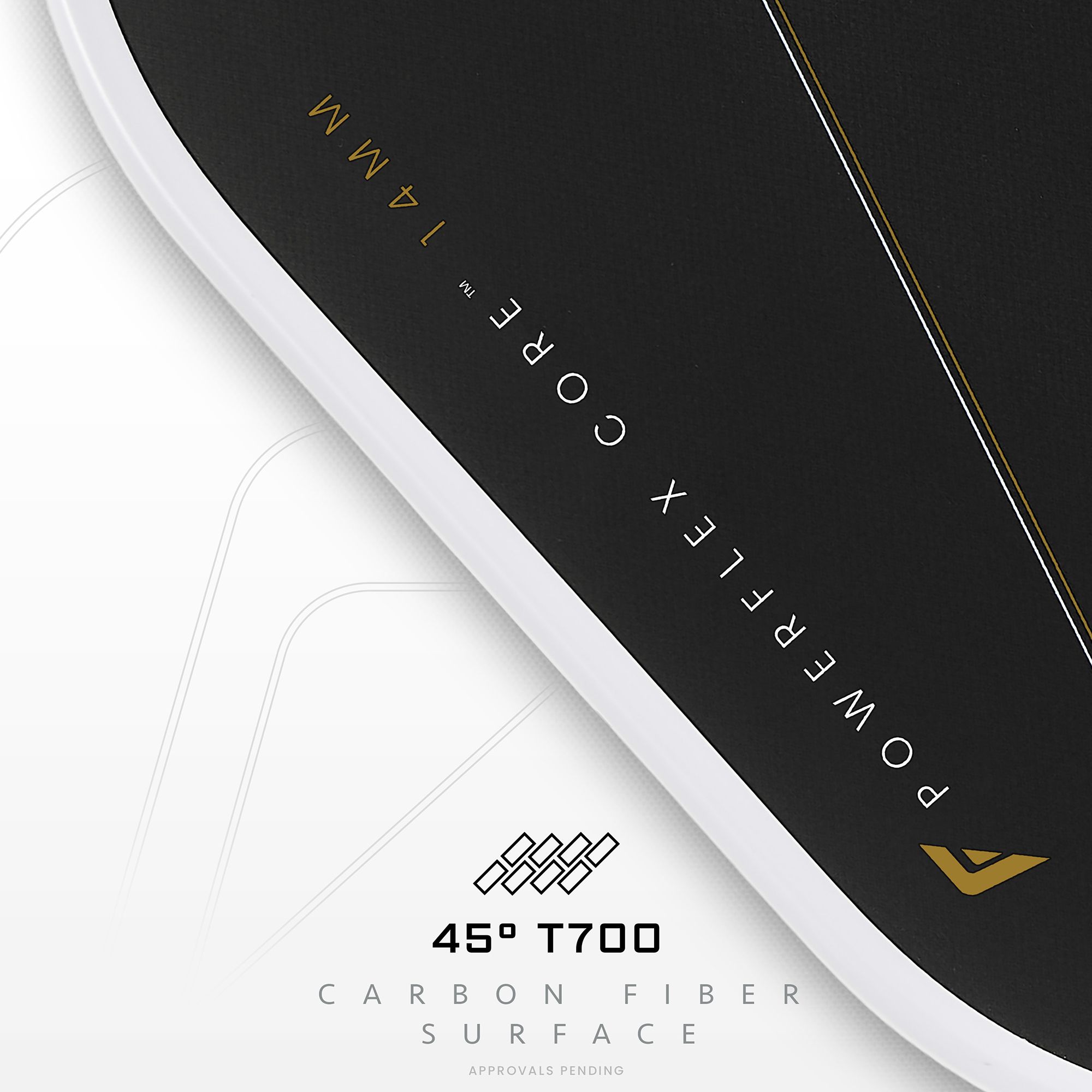 Franklin x Anne Leigh Waters C45 Aurelius Carbon Fiber 14mm Pickleball Paddle product image