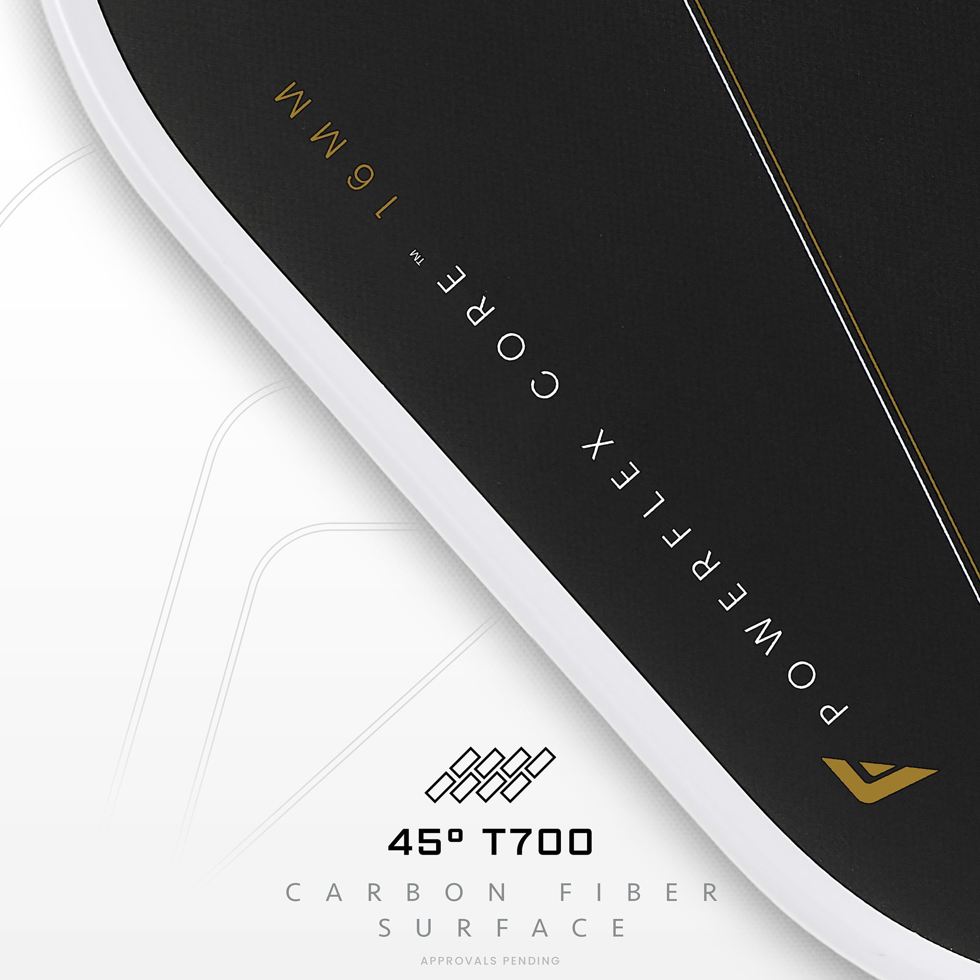 Franklin x Anne Leigh Waters C45 Aurelius Carbon Fiber 16mm Pickleball Paddle product image