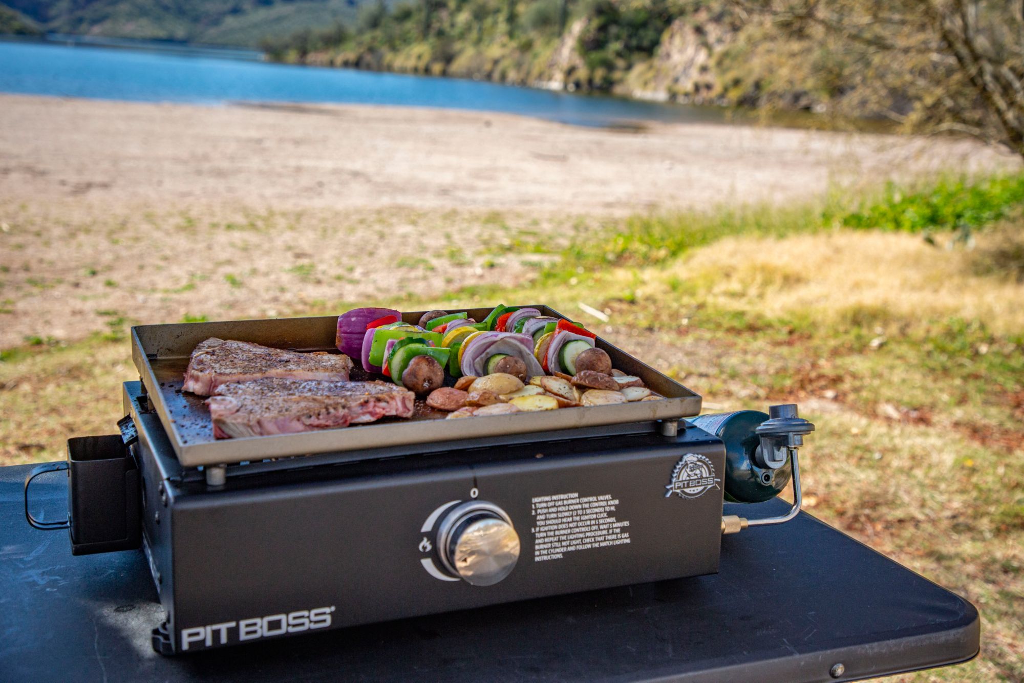 Pit Boss 1-Burner Tabletop Gas Griddle product image