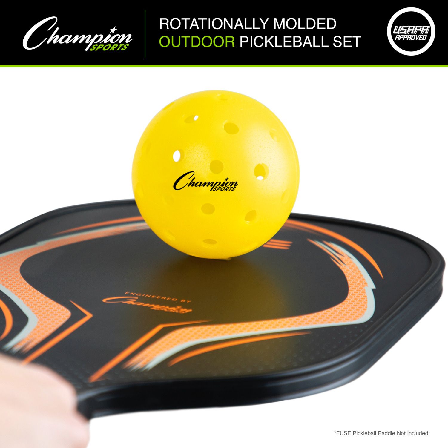 Champion Sports Roto Molded Outdoor Pickleballs