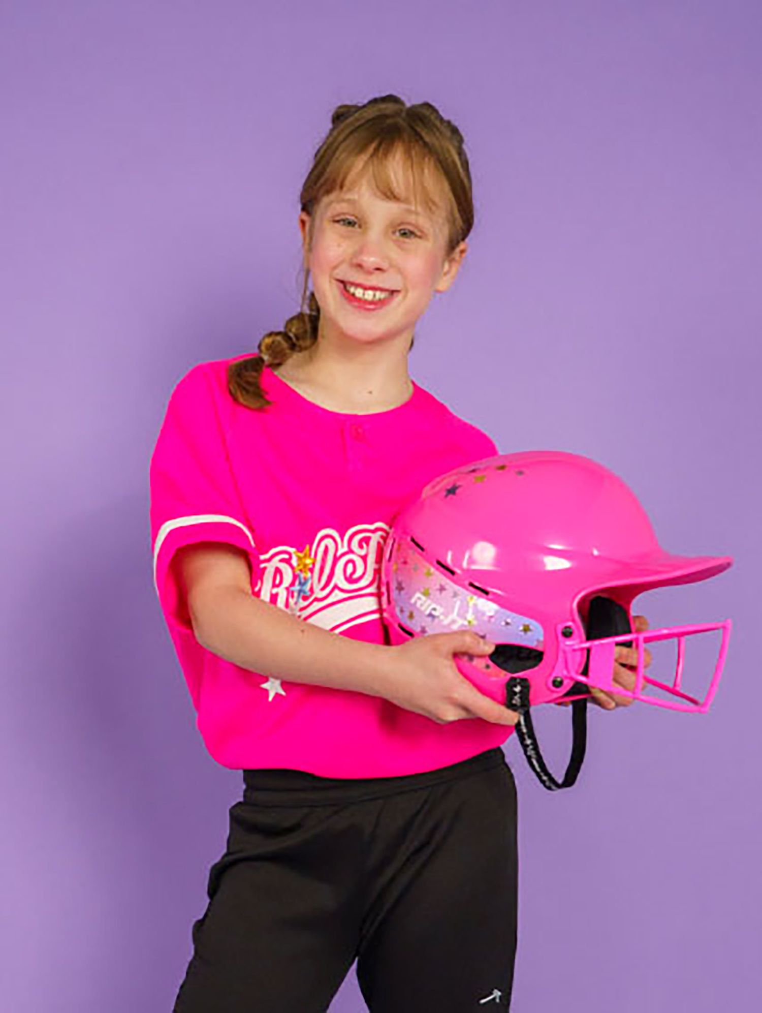 RIP-IT Girls' Play Ball Starlight Softball Batting Helmet product image